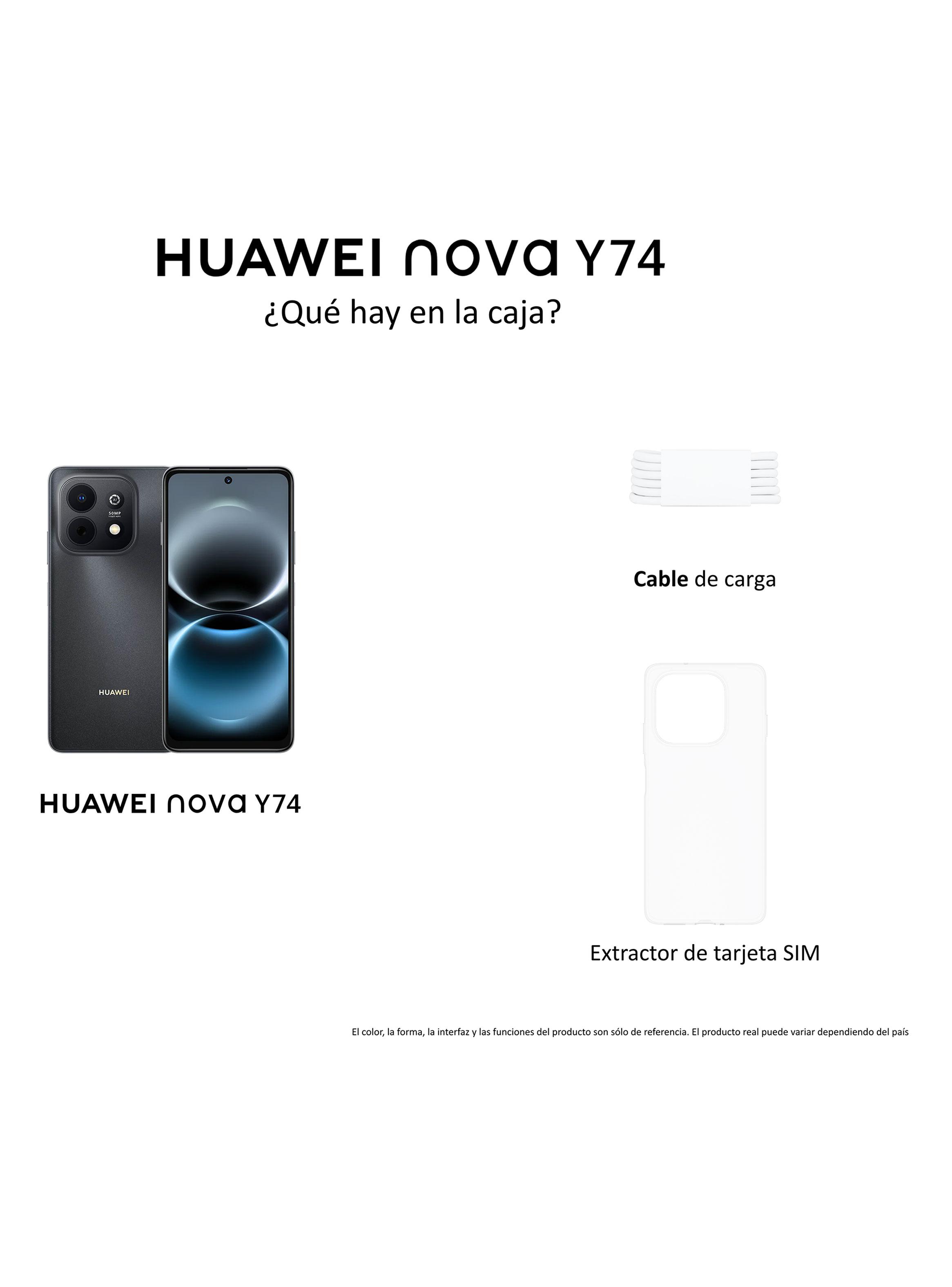 Smartphone Nova Y74 256GB 6.67'' Negro Liberado-2