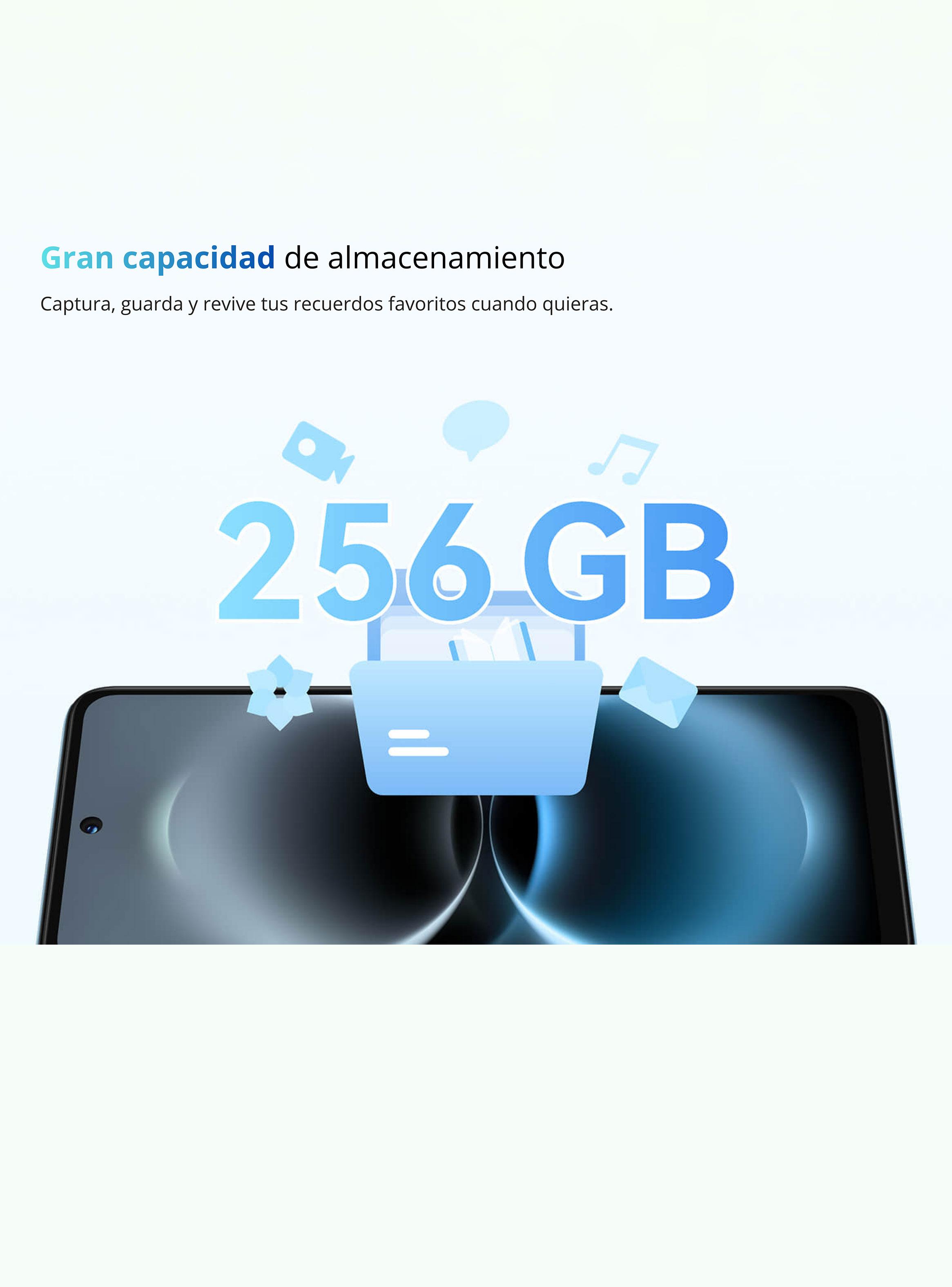 Smartphone Nova Y74 256GB 6.67'' Azul Liberado-6
