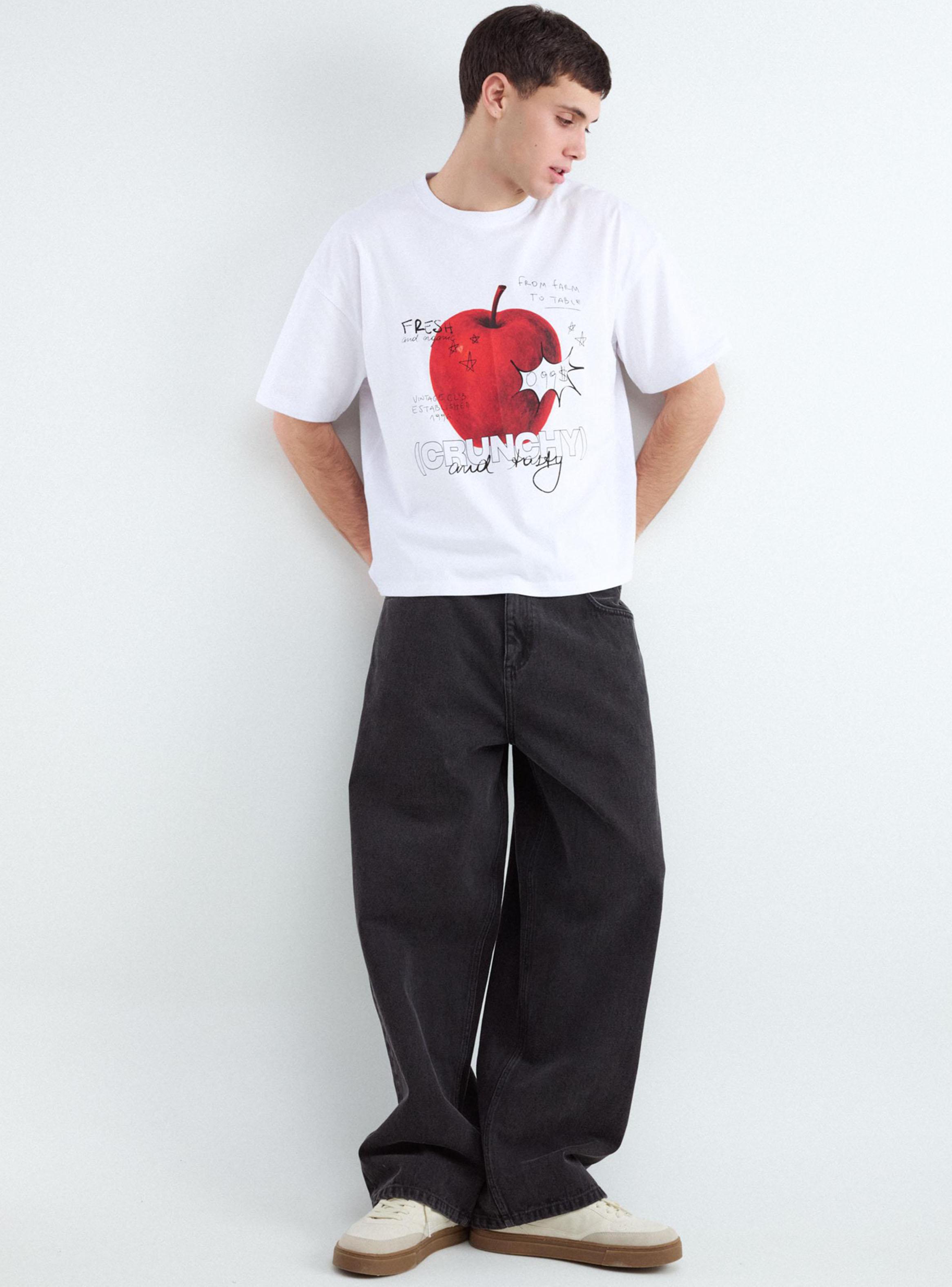 Polera Estampada Fruta Manga Corta-3