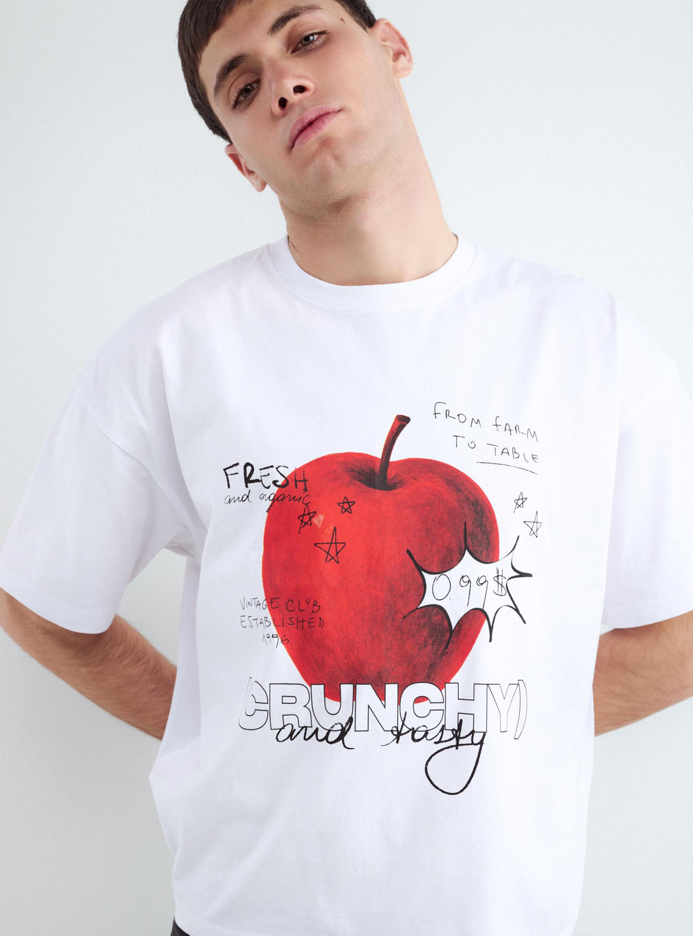 Polera Estampada Fruta Manga Corta-2