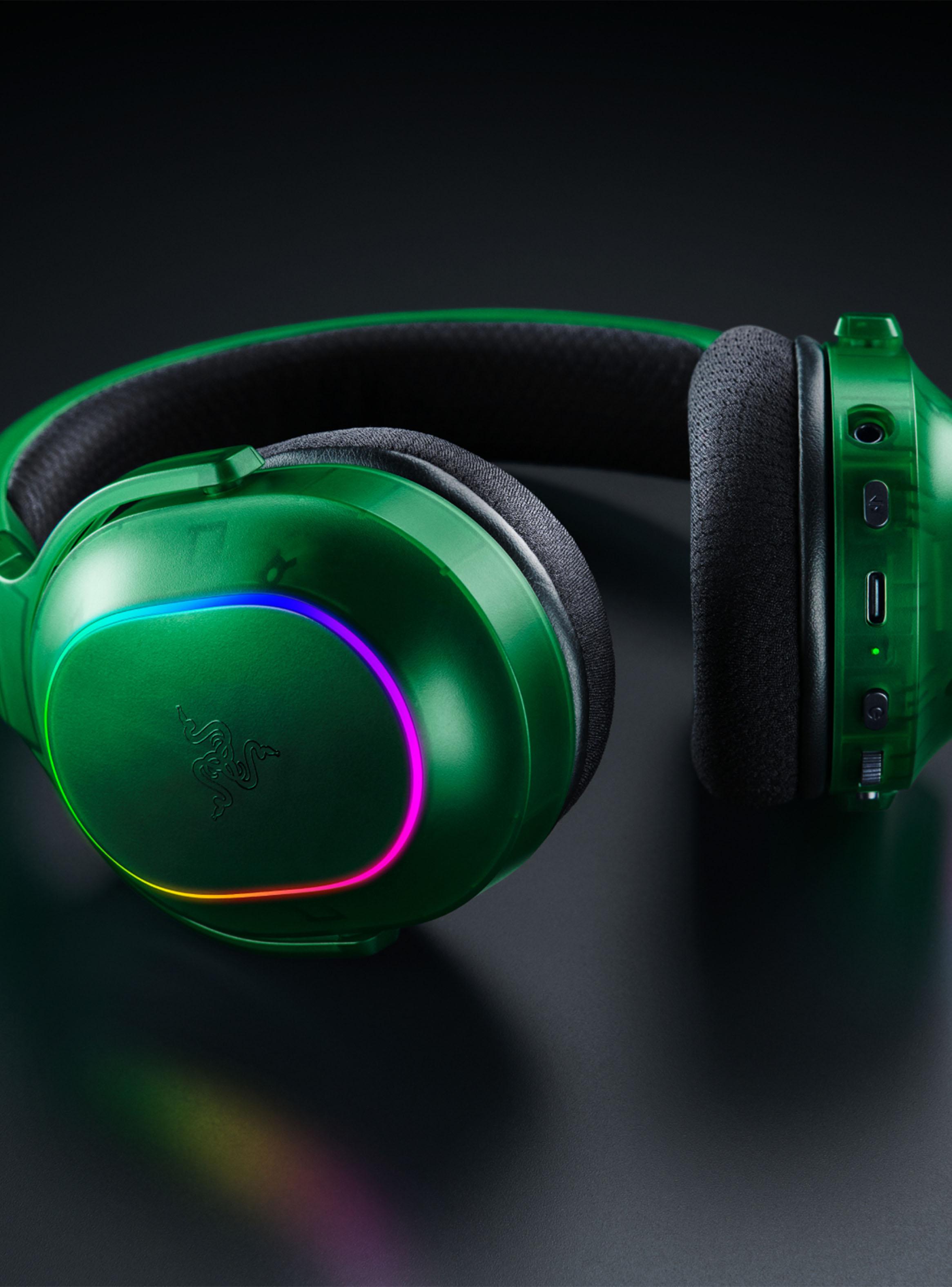 Audífonos Gamer Inalámbricos Barracuda X Chroma Green-3