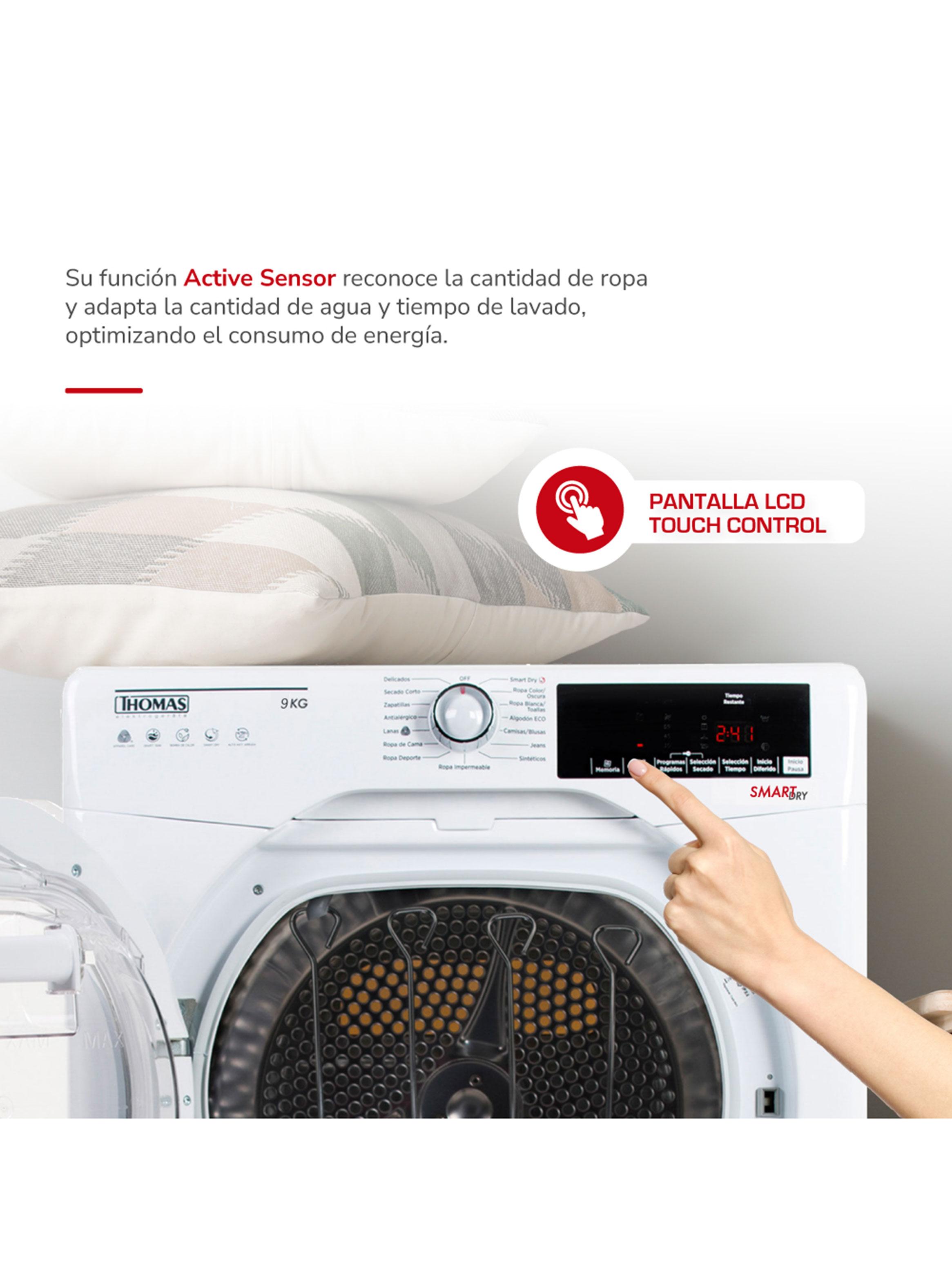 Secadora Frontal 9 Kg Condensación con Bomba Calor TH-D9KCBC-5