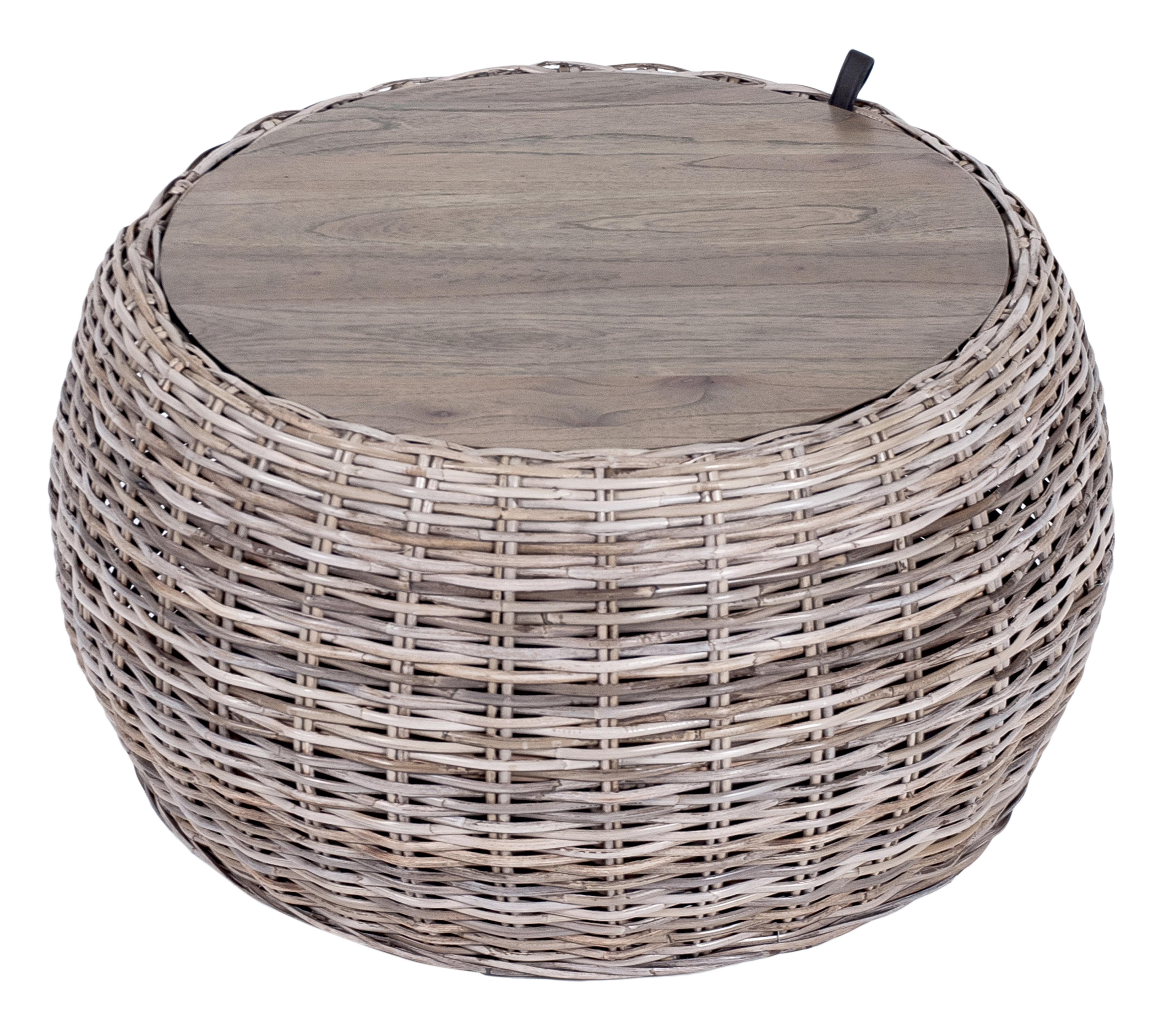 Mesa Madera Ratán-3