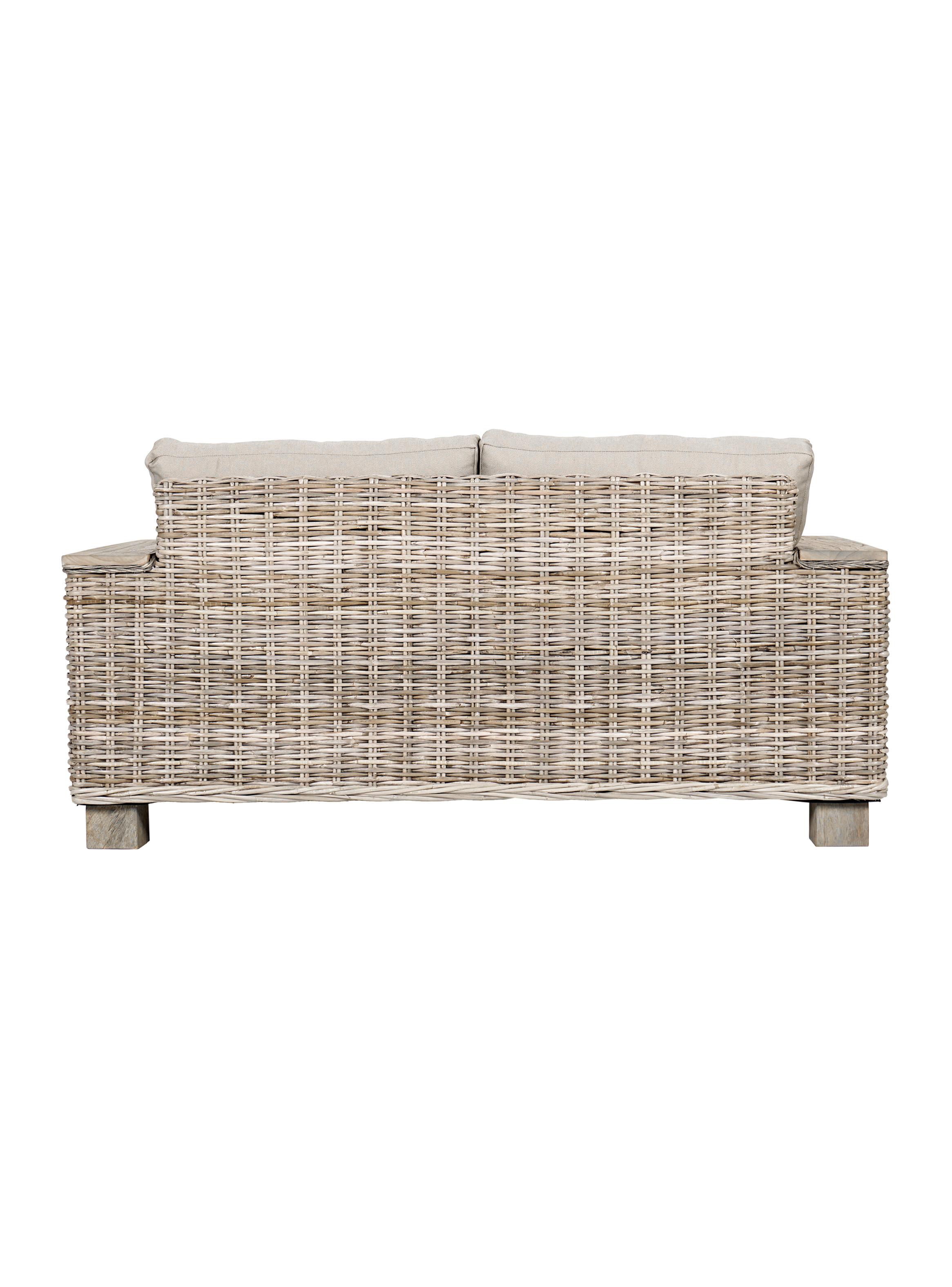 Sofá Victoria 2 Cuerpos Ratán-4