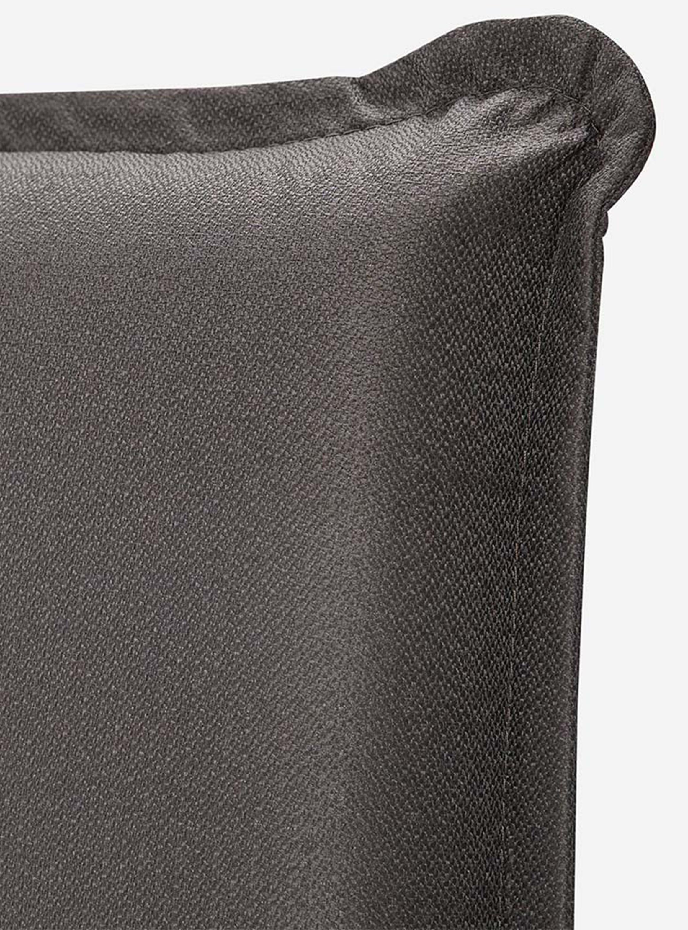 Cama Europea New style 4 King + Respaldo + Veladores Maurice Chocolate-5