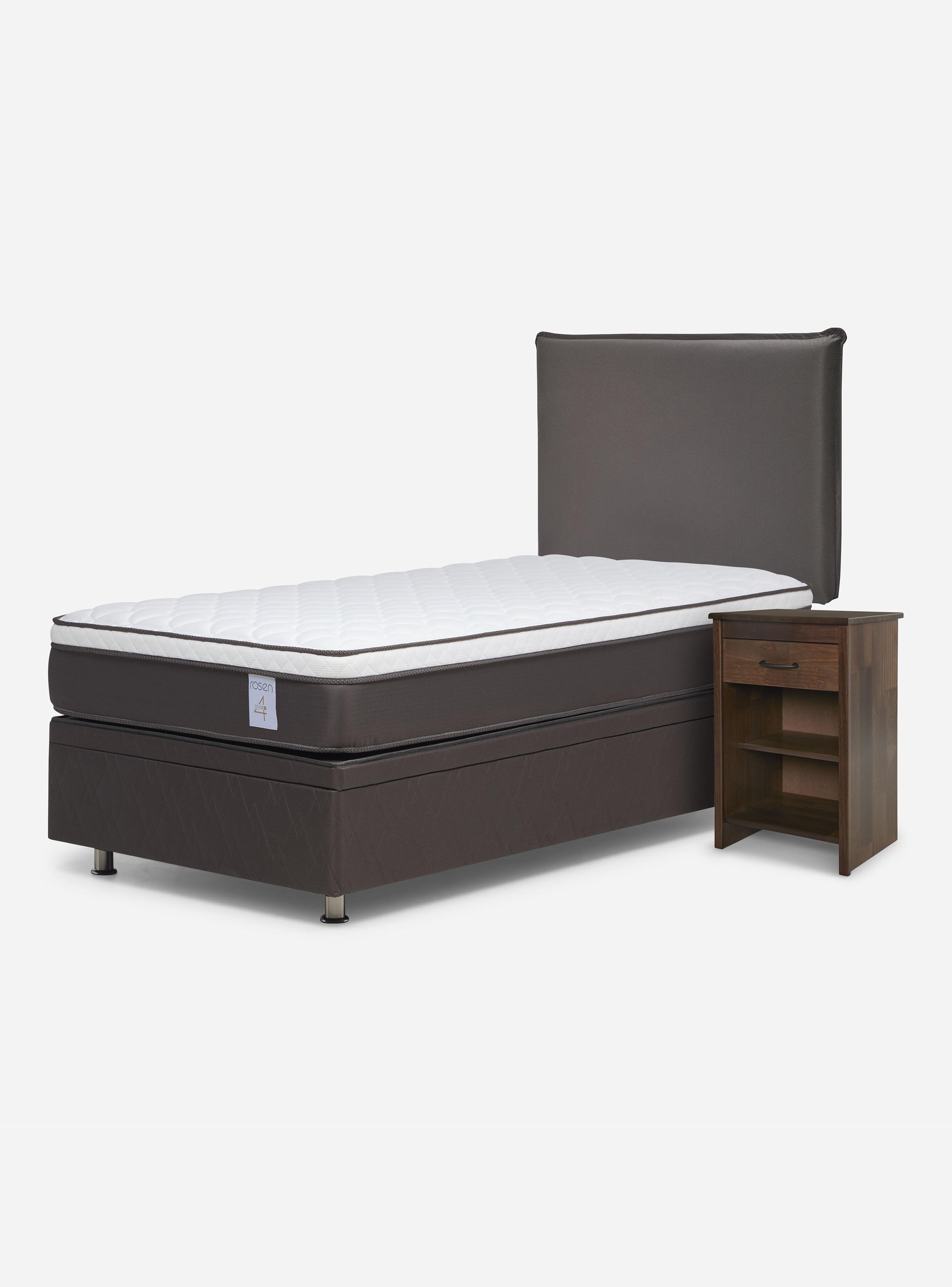 Boxet New Style 4 1 Plaza + Respaldo + Velador Maurice-0