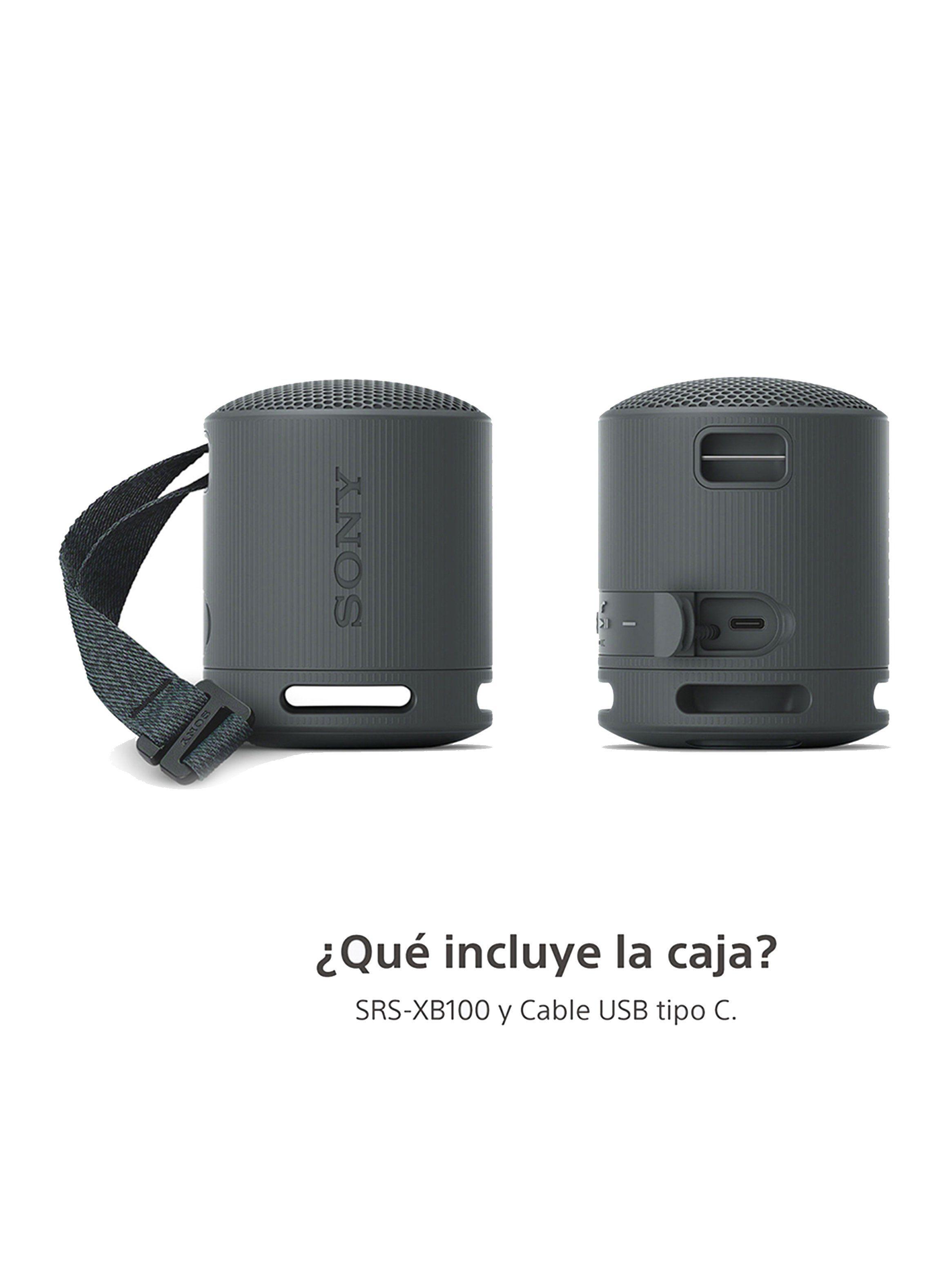 Parlante Bluetooth Portátil XB100 Negro-4