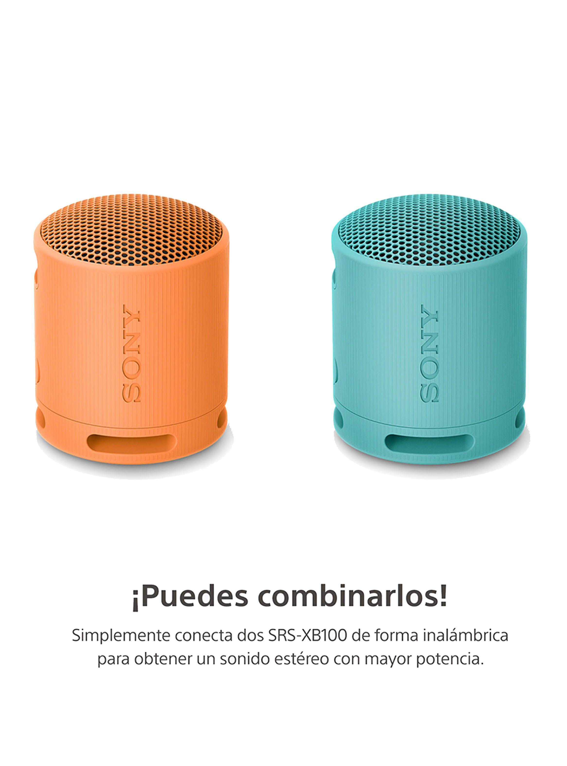 Parlante Bluetooth Portátil XB100 Azul-4