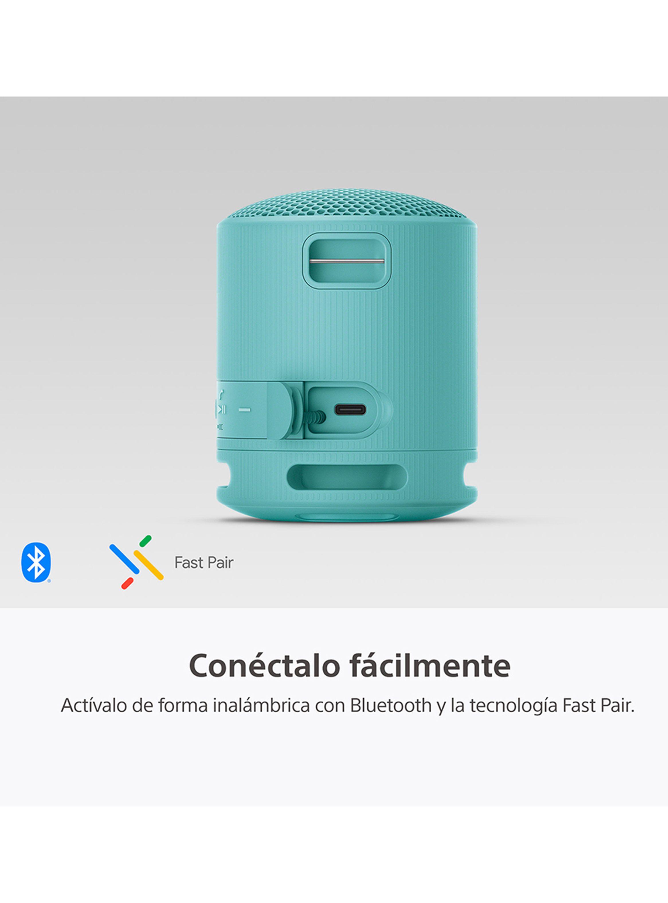 Parlante Bluetooth Portátil XB100 Azul-2