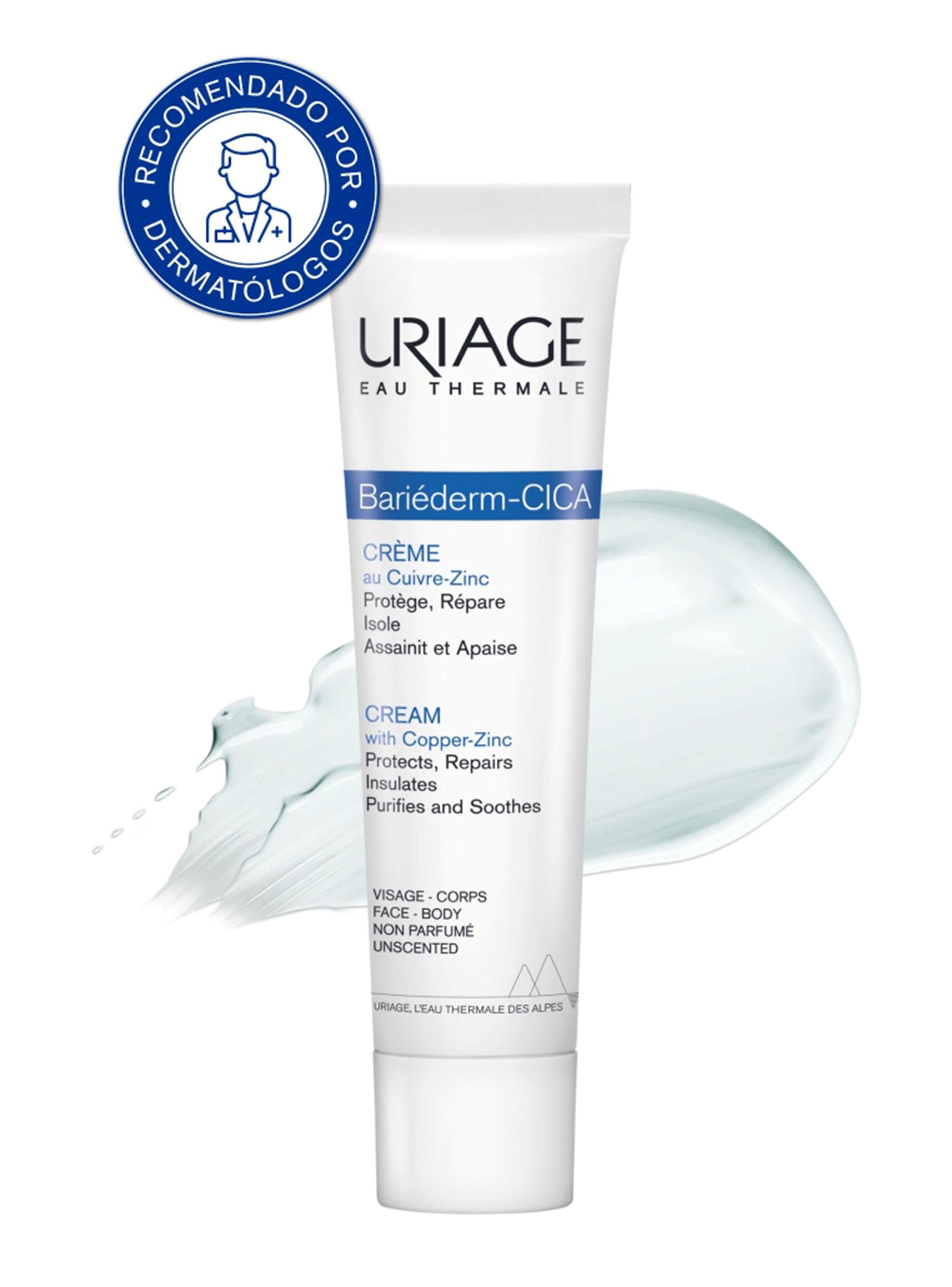 Crema Reparadora Uriage Bariéderm-CICA con Cobre y Zinc 100 ml-0