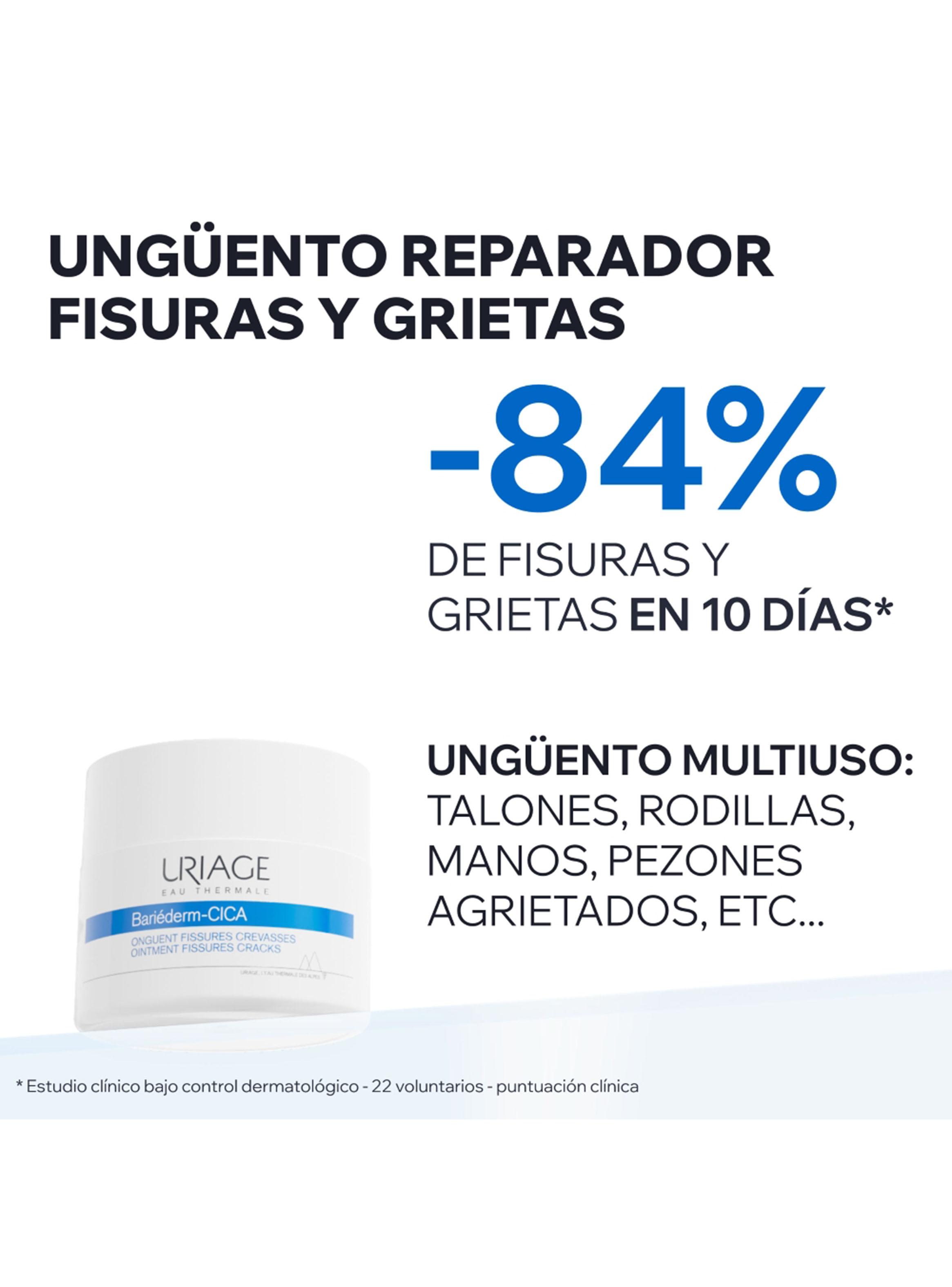 Crema Hidratante Bariéderm-CICA Ungüento Uriage Fisuras y Grietas 40 ml-1