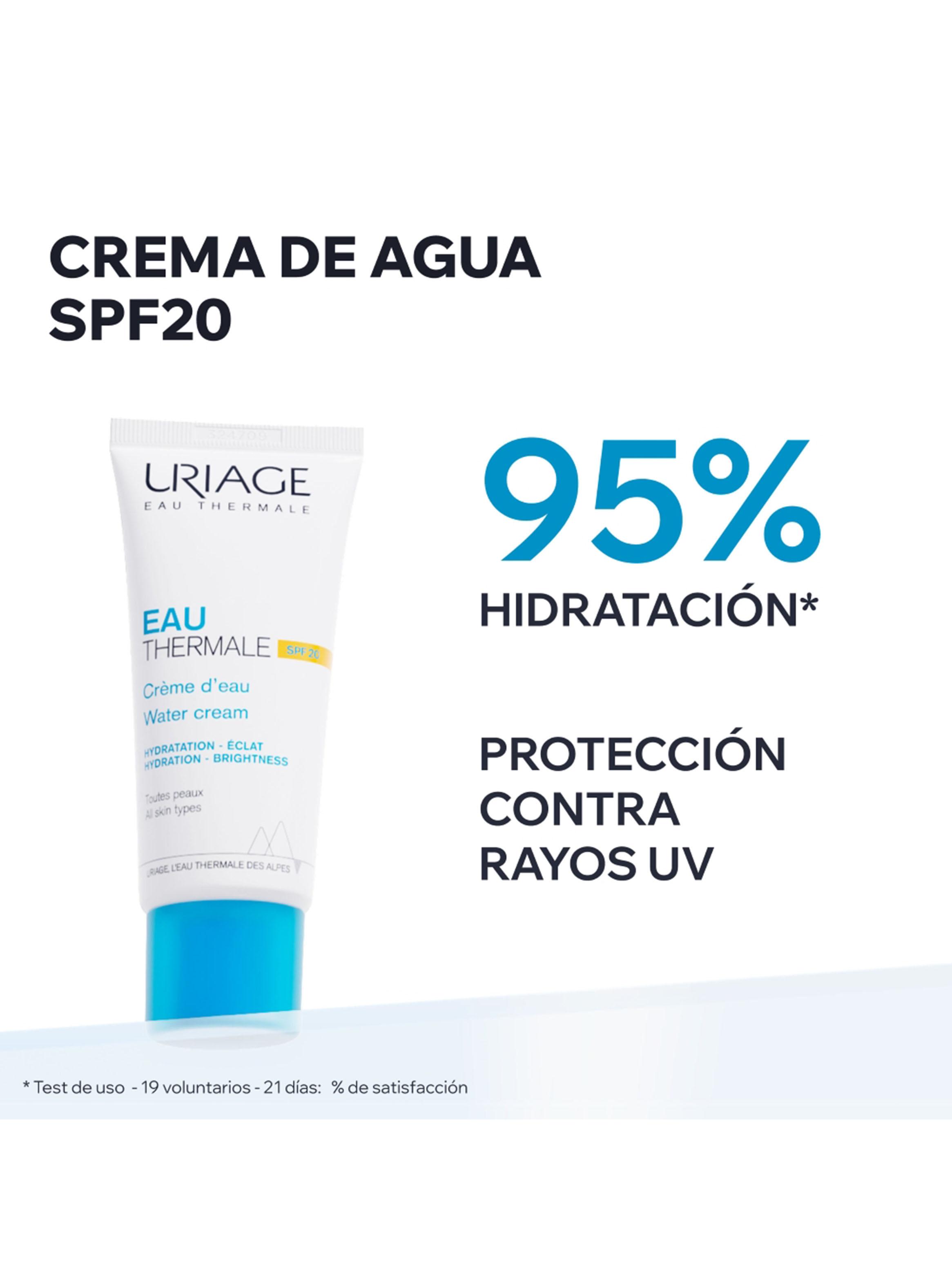 Crema de Agua SPF20 Eau Thermale 40 ml de Uriage-1