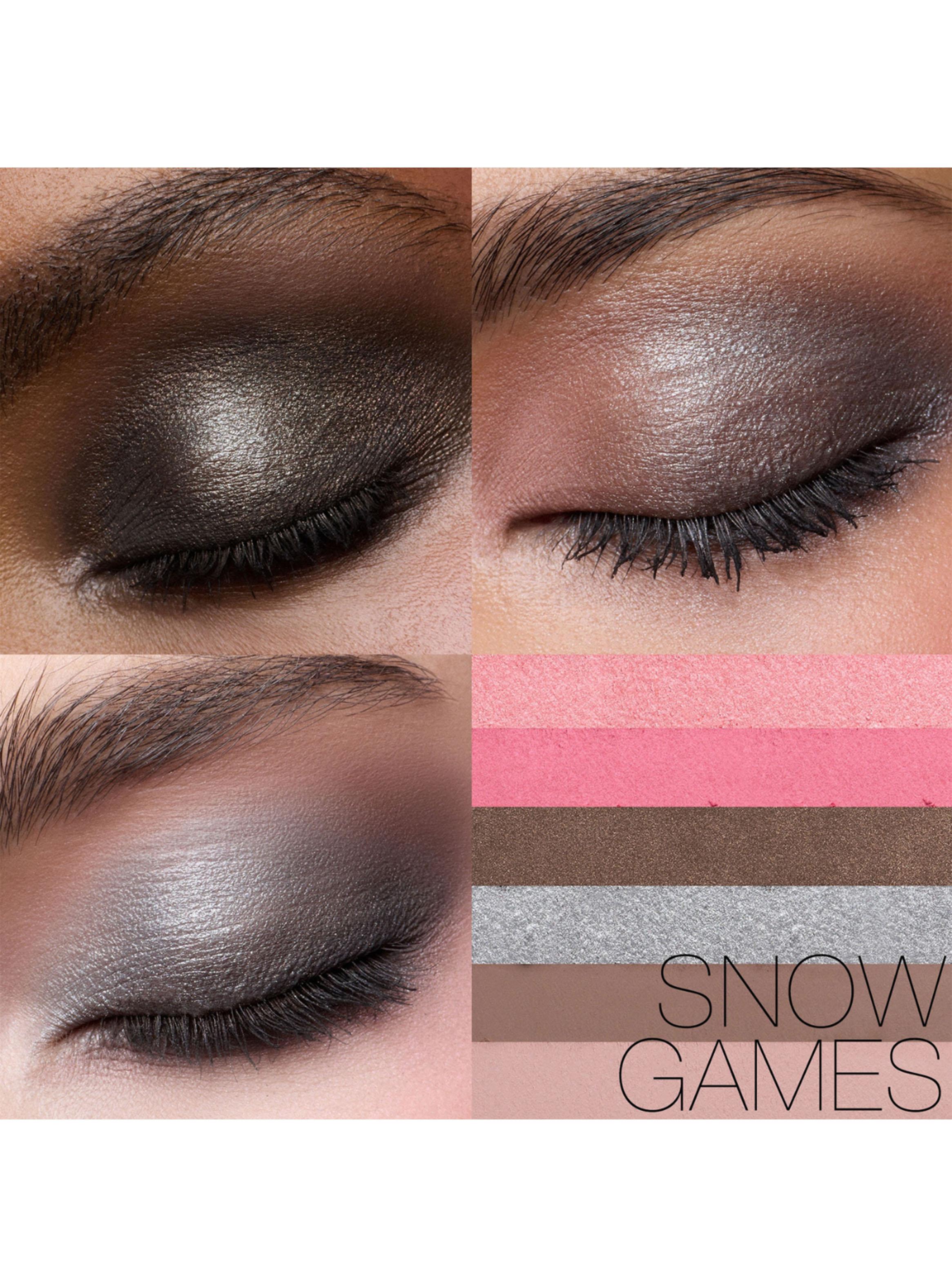 Paleta de Sombras Cheek & Eyes Night Time Tono Snow Games-2