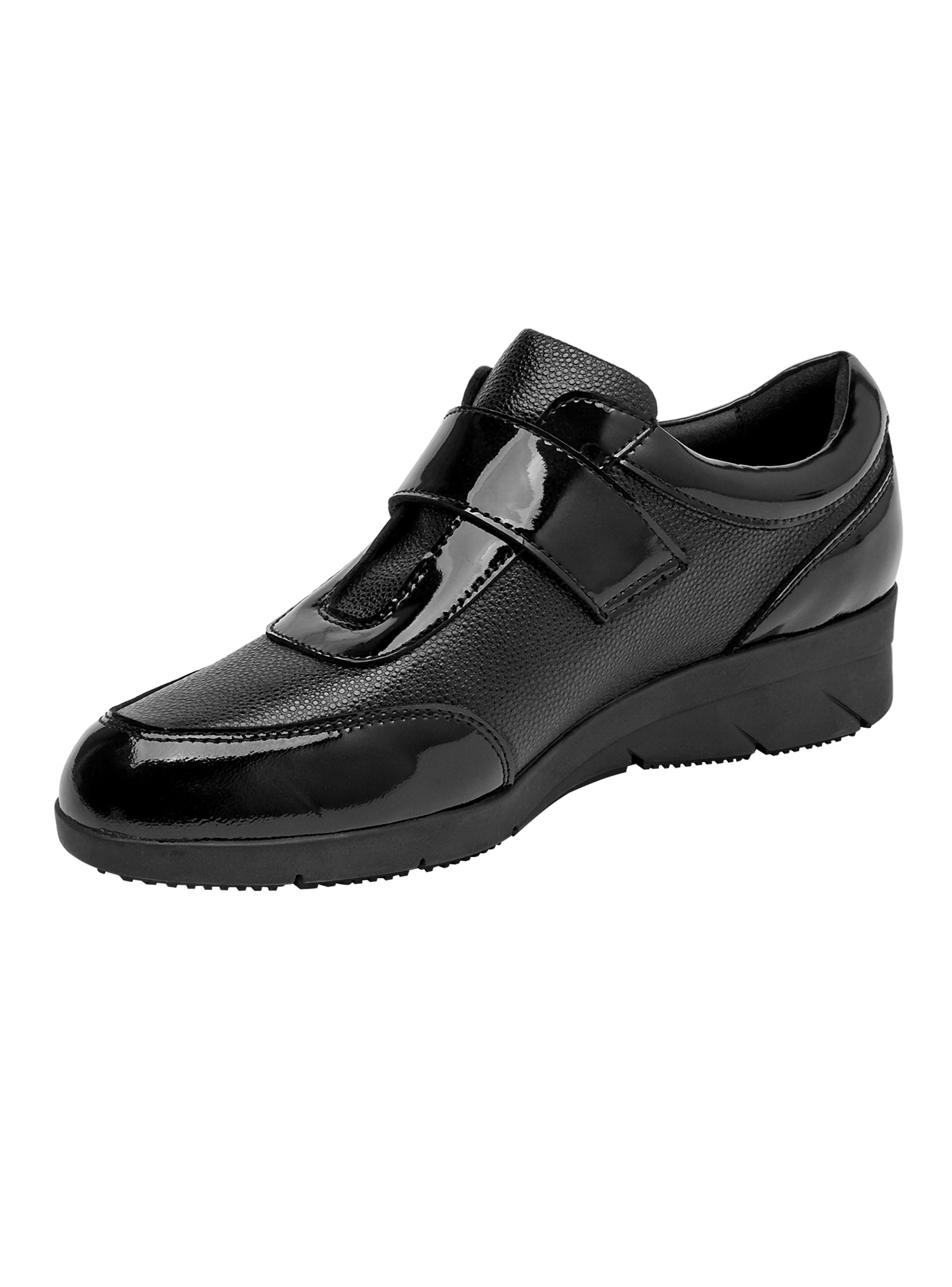 Zapato Casual Velcro Cuero Mujer-3