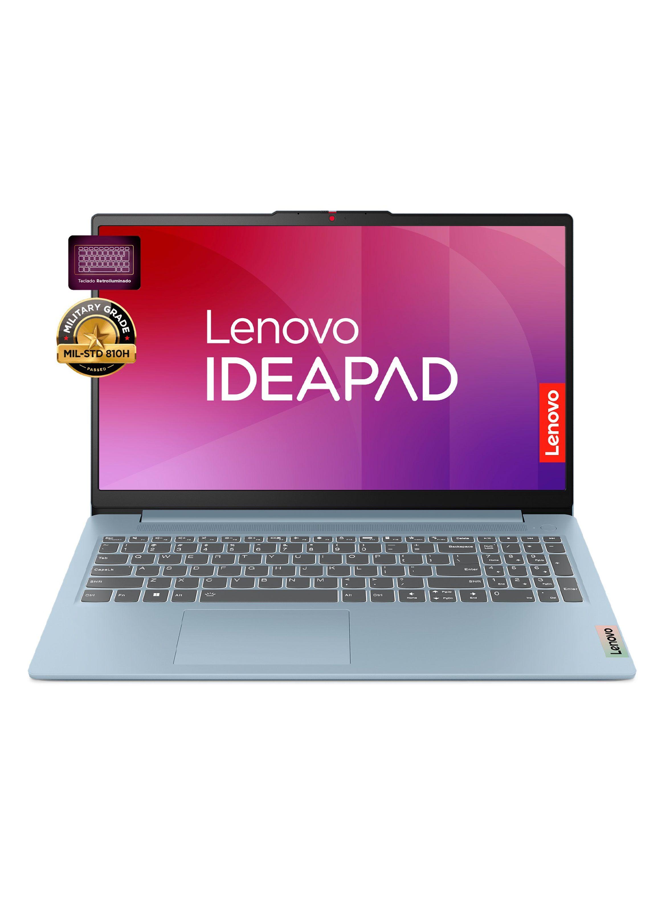 Notebook Ideapad Slim 3 AMD Ryzen 5 7520U 8GB RAM 512GB SSD 15.6" FHD-1