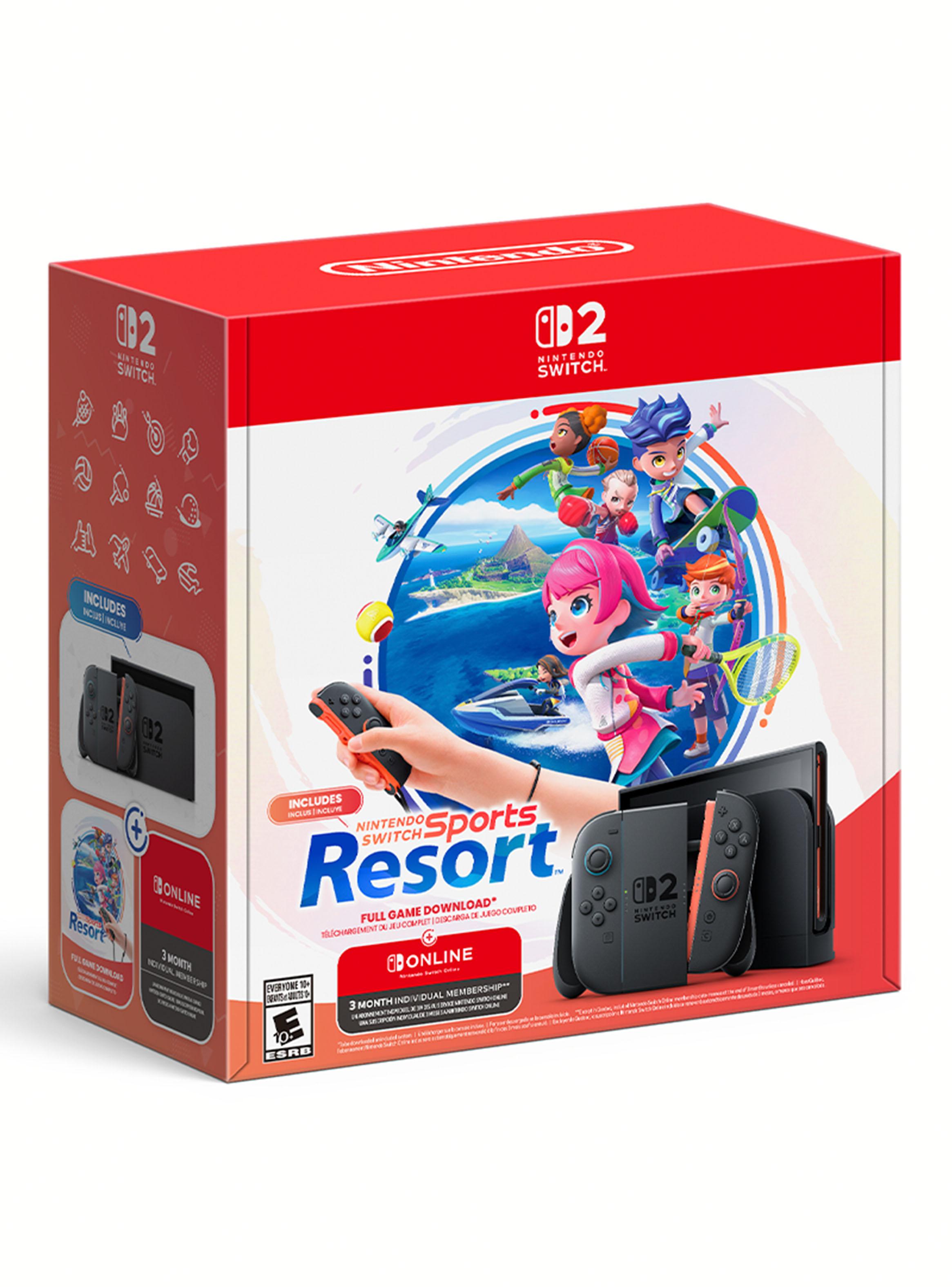 Consola Nintendo Switch 2 + Sports Resort + 3 Meses NSO-0