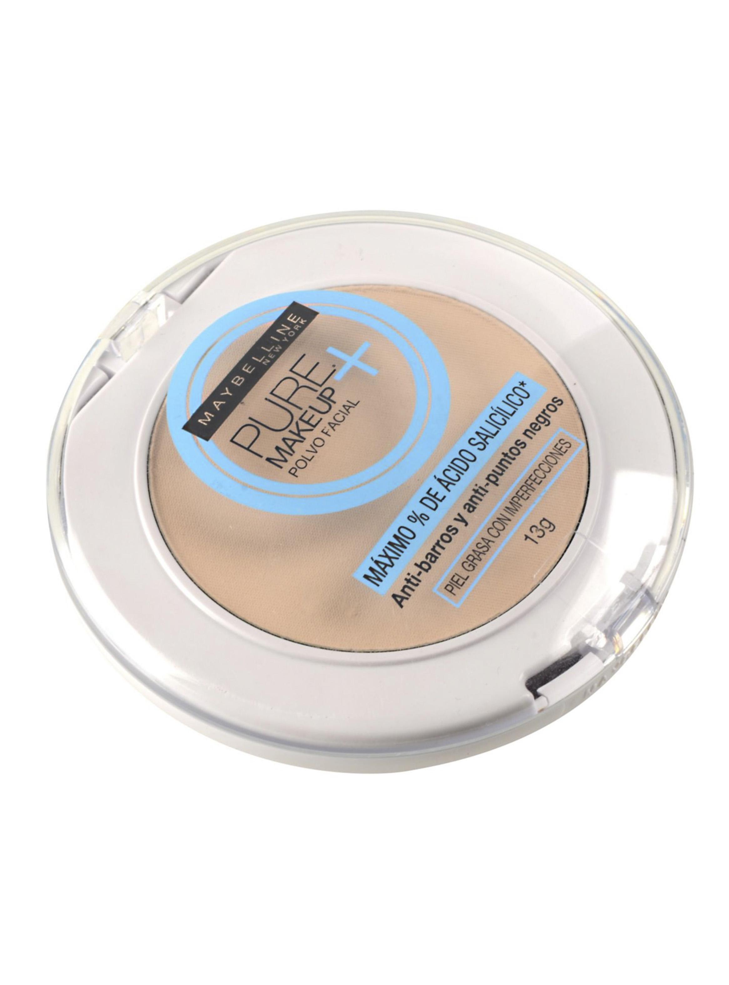 Polvo Facial Make Up Pure+ Maybelline-0