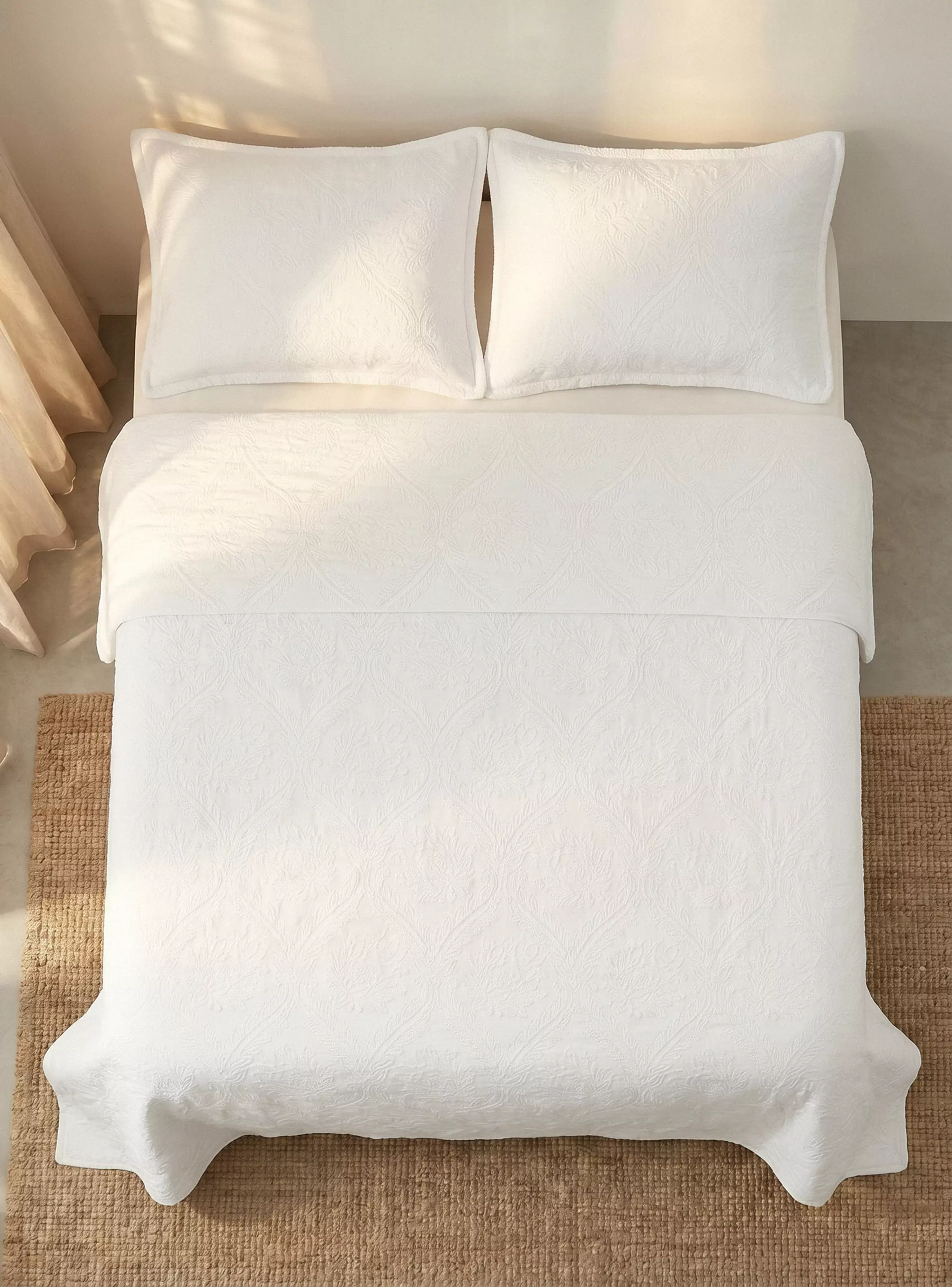 Quilt King Unicolor White-2