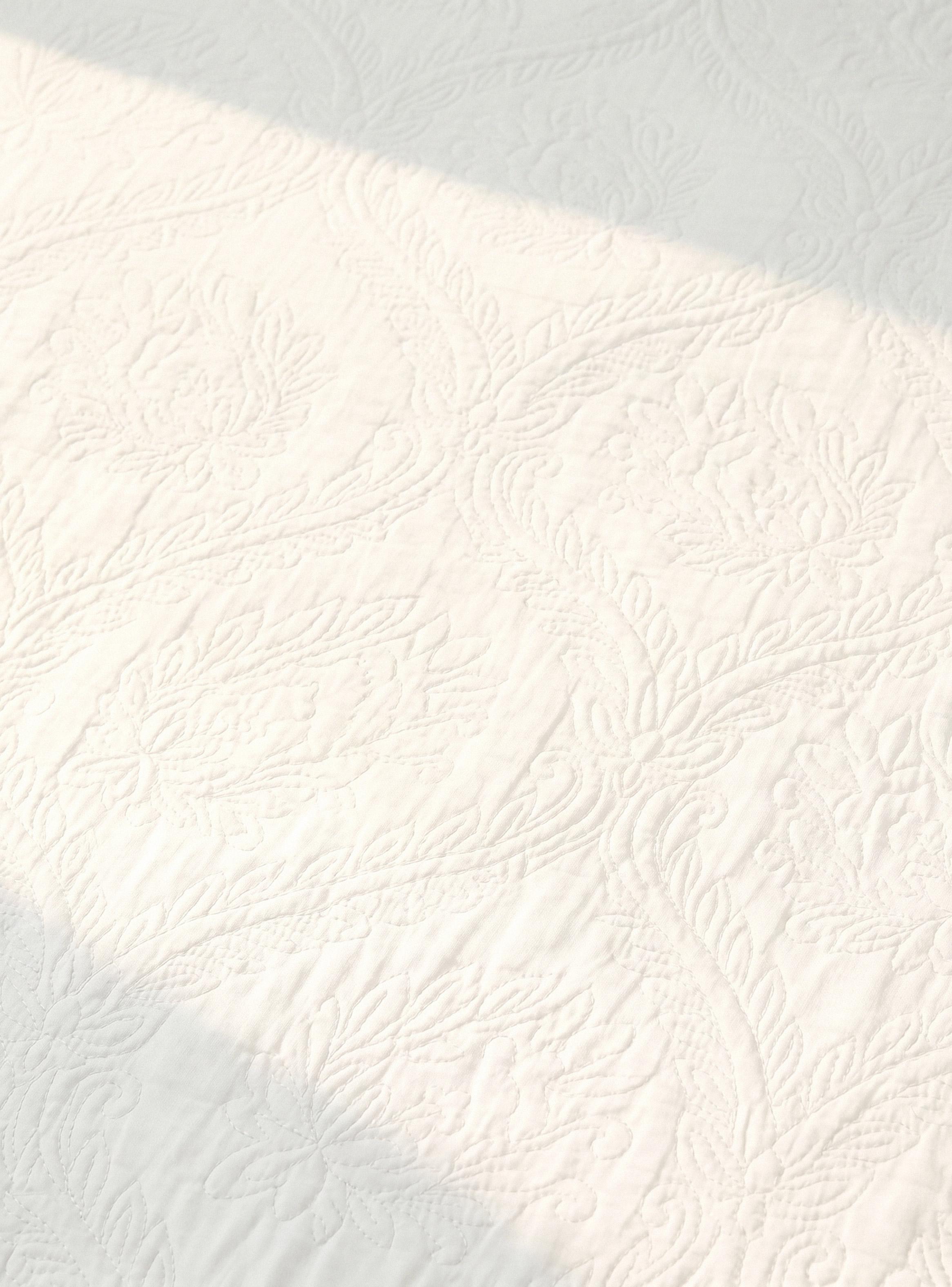 Quilt King Unicolor White-1