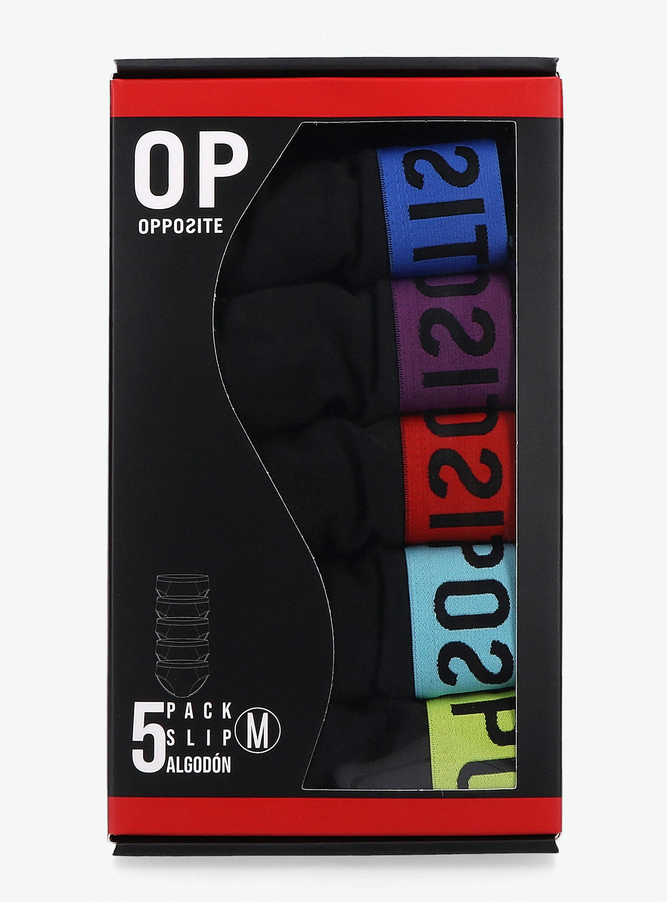 Pack 5 Slip de Opposite - Vista 4
