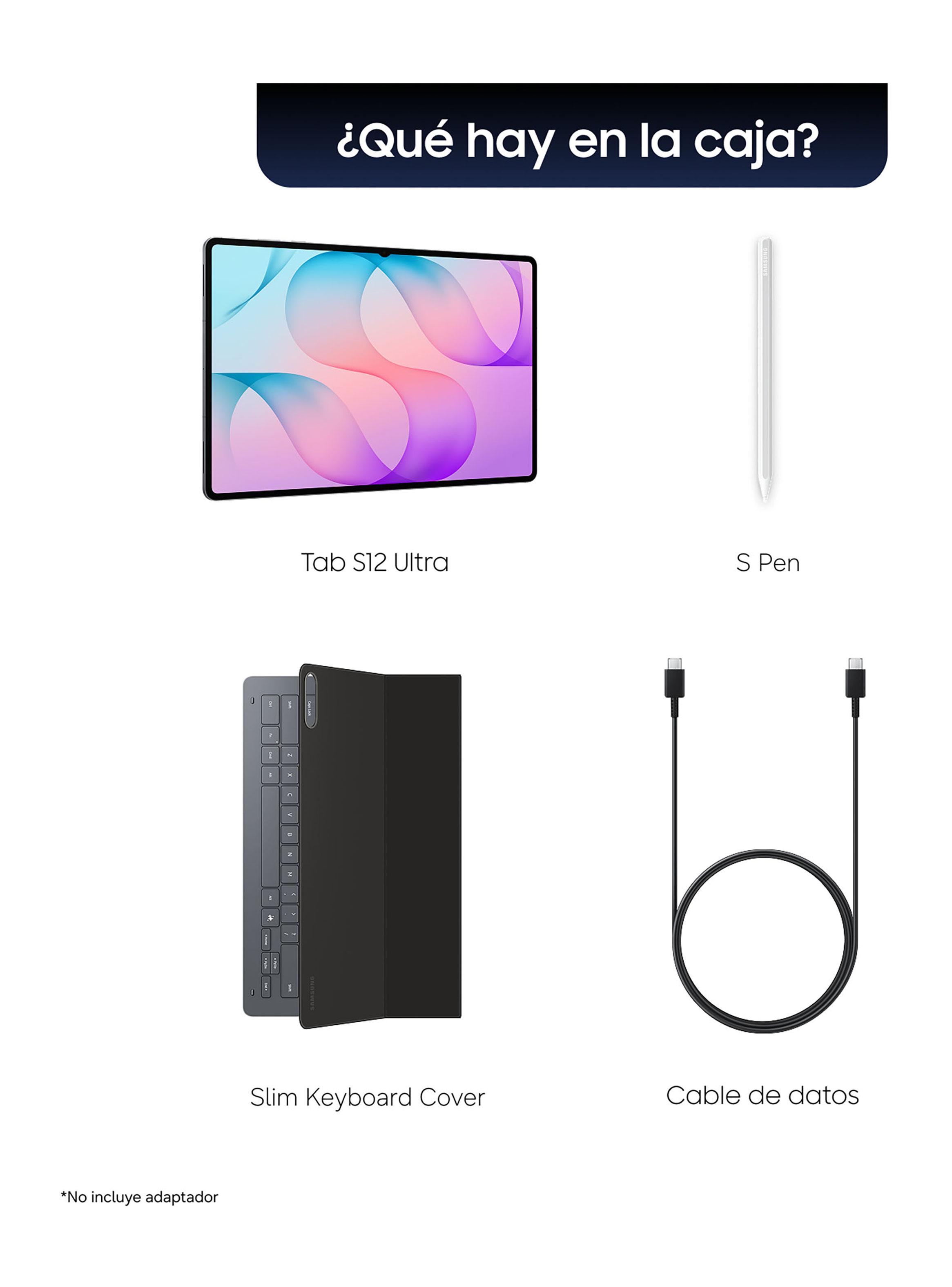 Tablet Galaxy Tab S12 Ultra 12GB RAM 256GB 14.6'' 120Hz Gray + S Pen-5