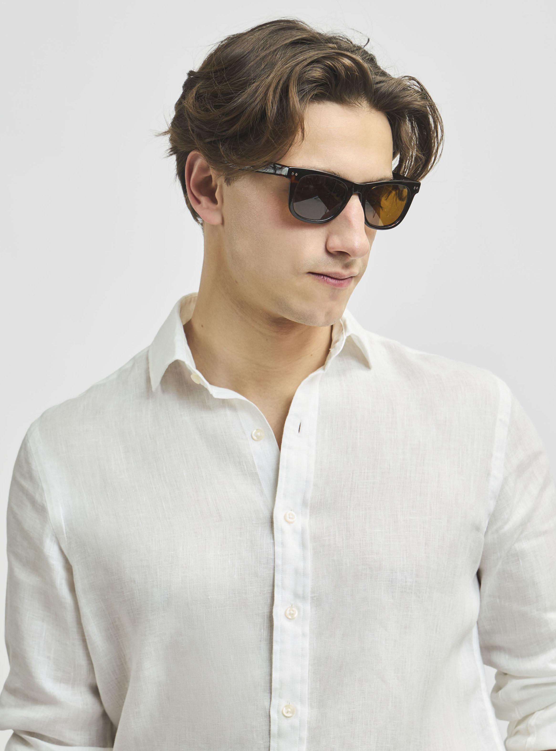 Camisa Sport Lisa Manga Larga Crosby Weekend Lino-2