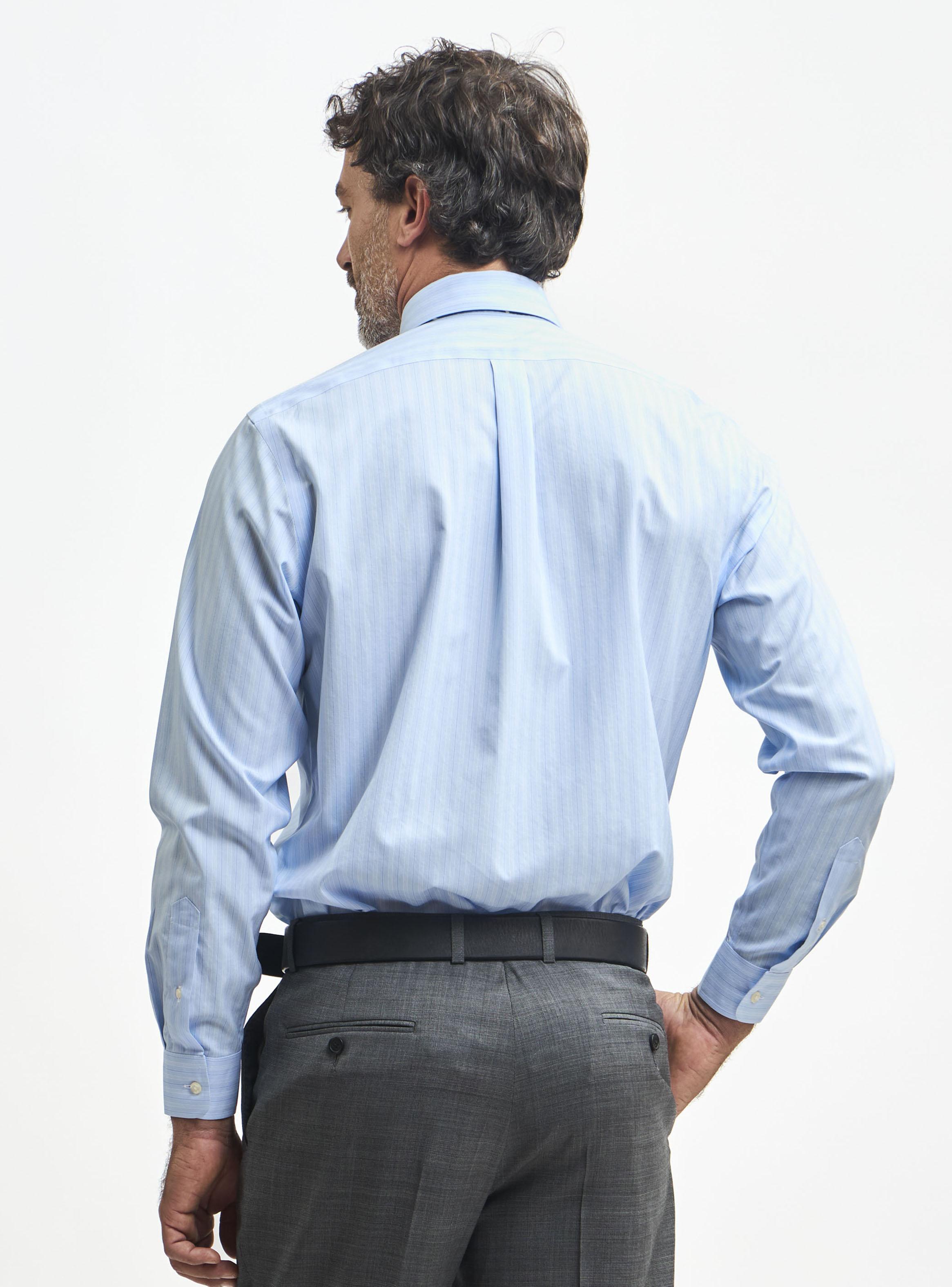 Camisa Vestir Fantasía B.Down Non Iron Park Stripe-1