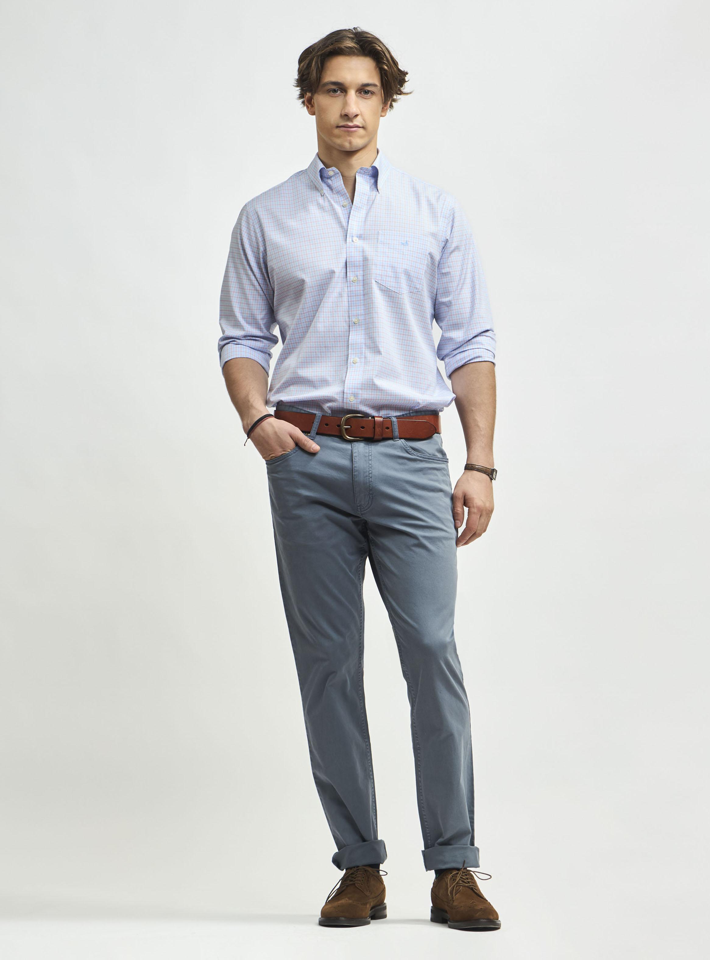 Camisa Vestir Fantasía B.Down Non Iron Fulton Check-3