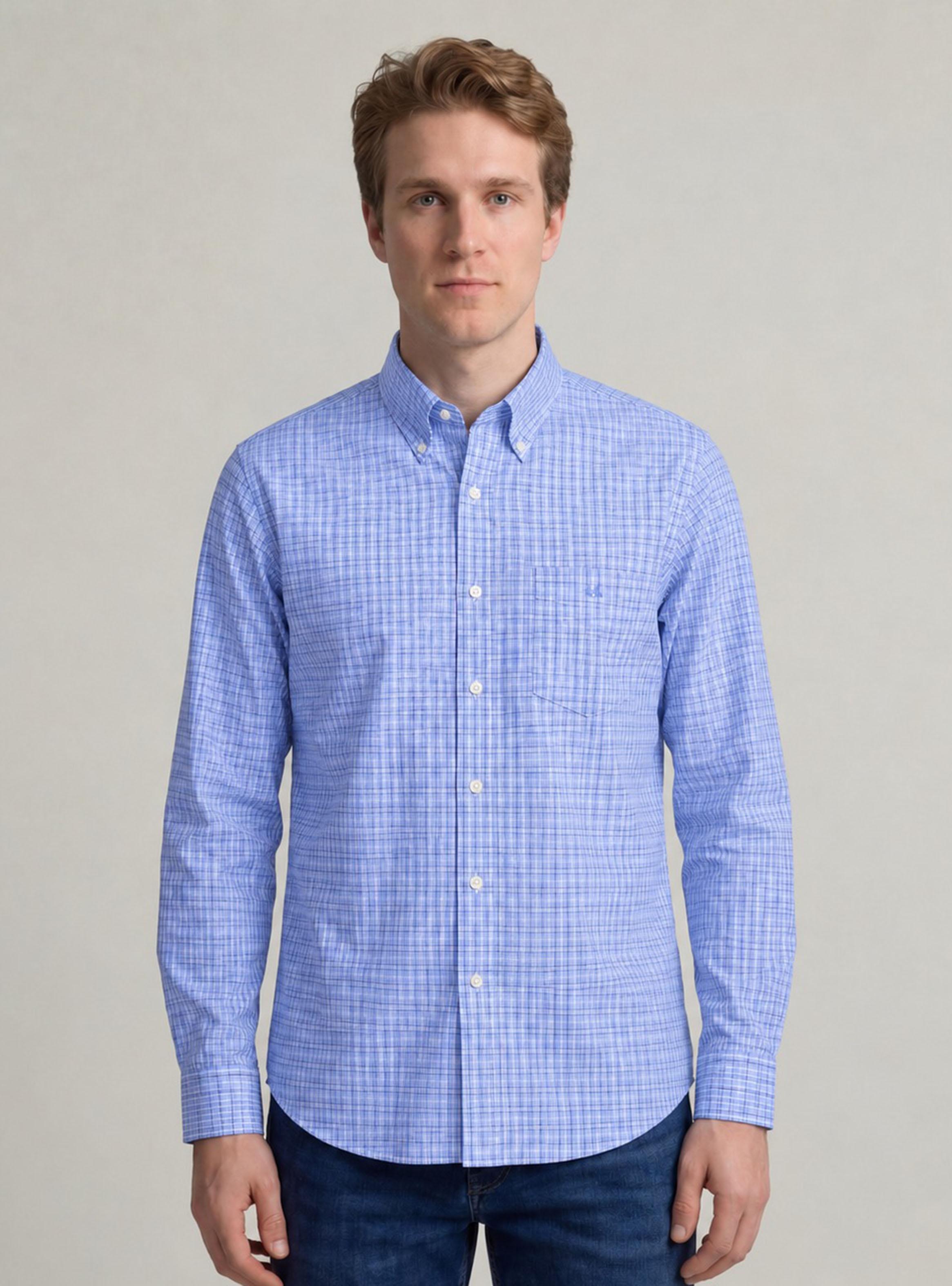 Camisa Vestir Fantasía B.Down Non Iron Essex Check-0