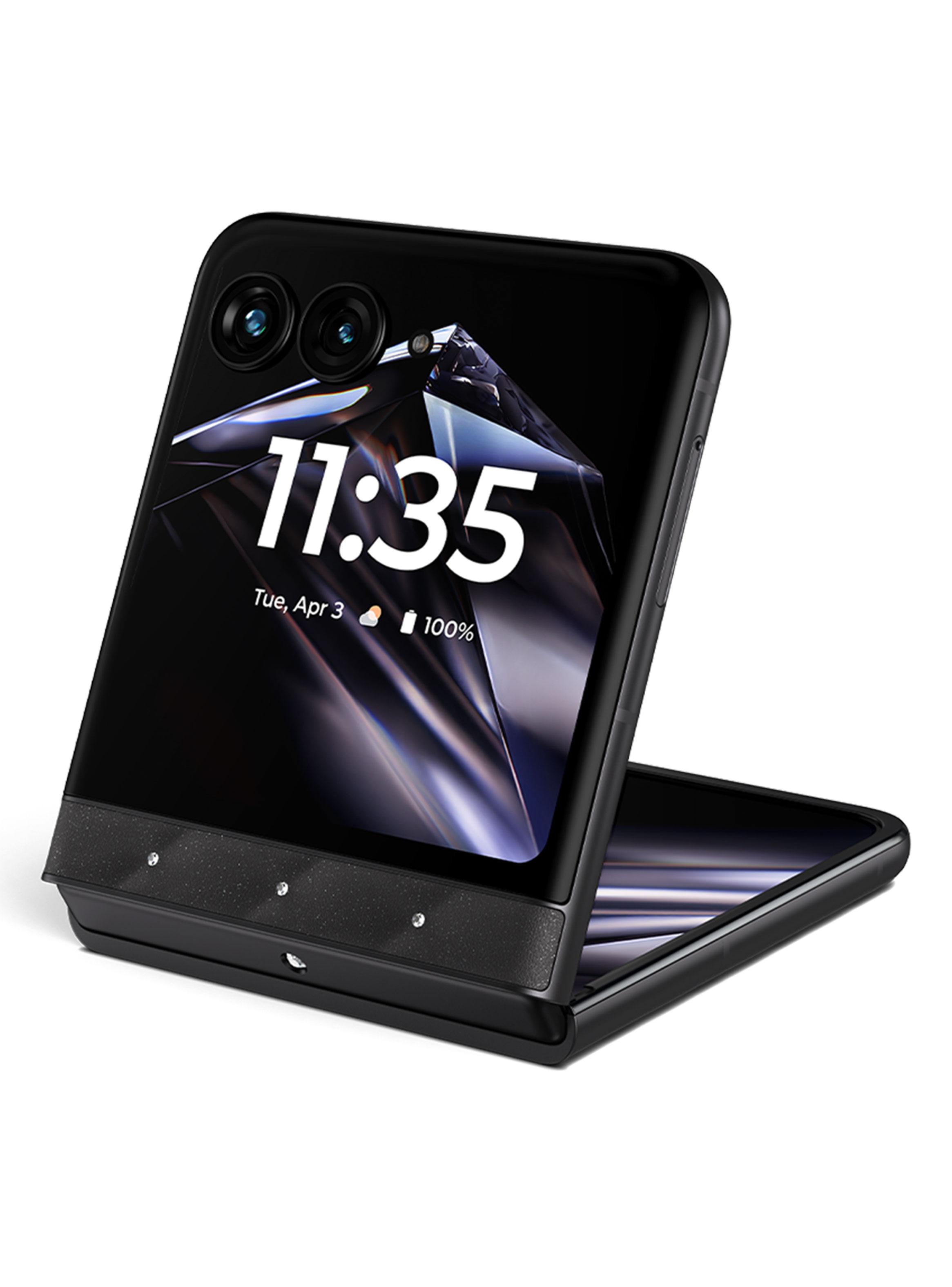 Smartphone Razr 70 Swarovski 5G 256GB 6.9'' Negro Liberado-5