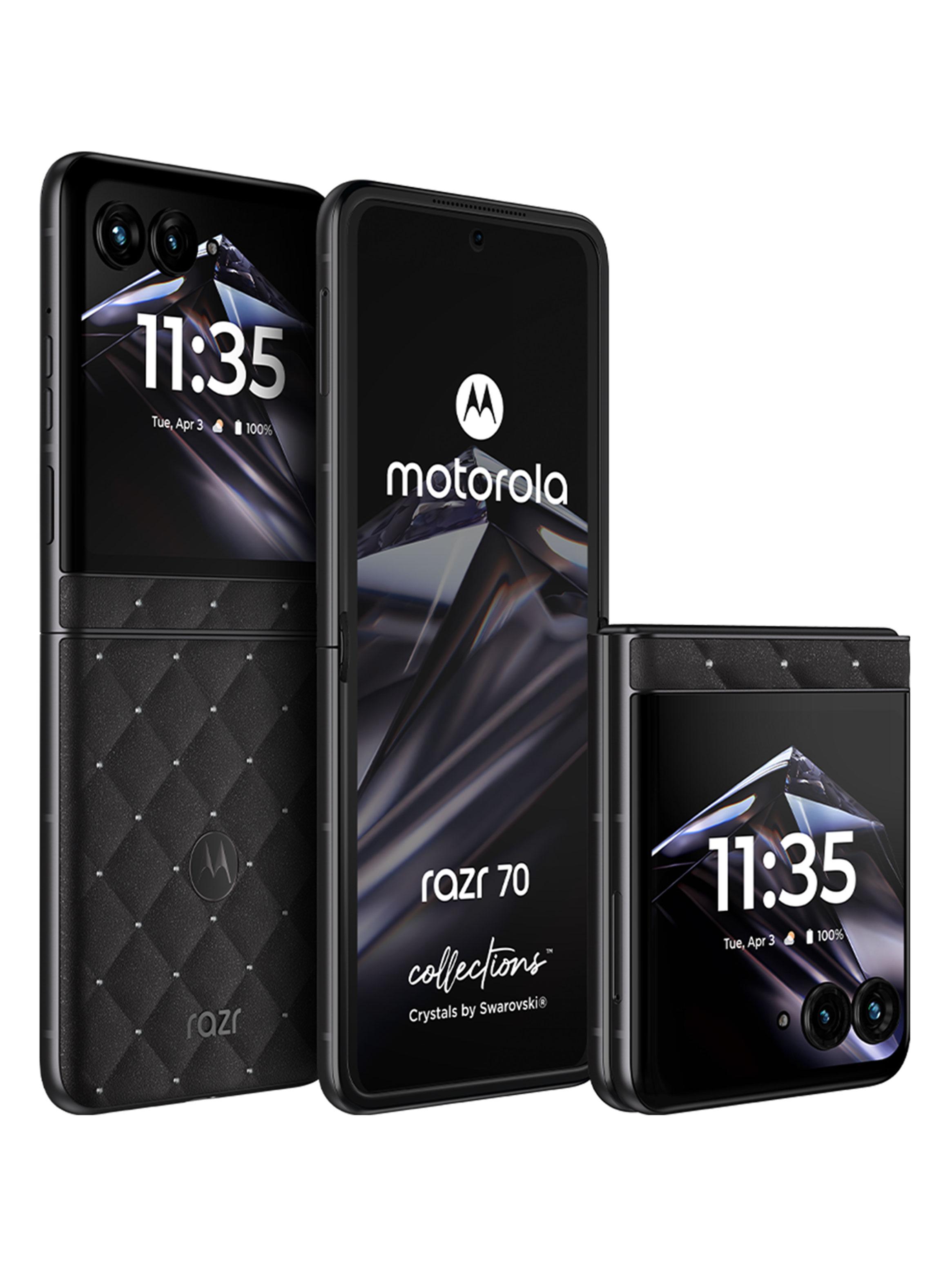 Smartphone Razr 70 Swarovski 5G 256GB 6.9'' Negro Liberado-3