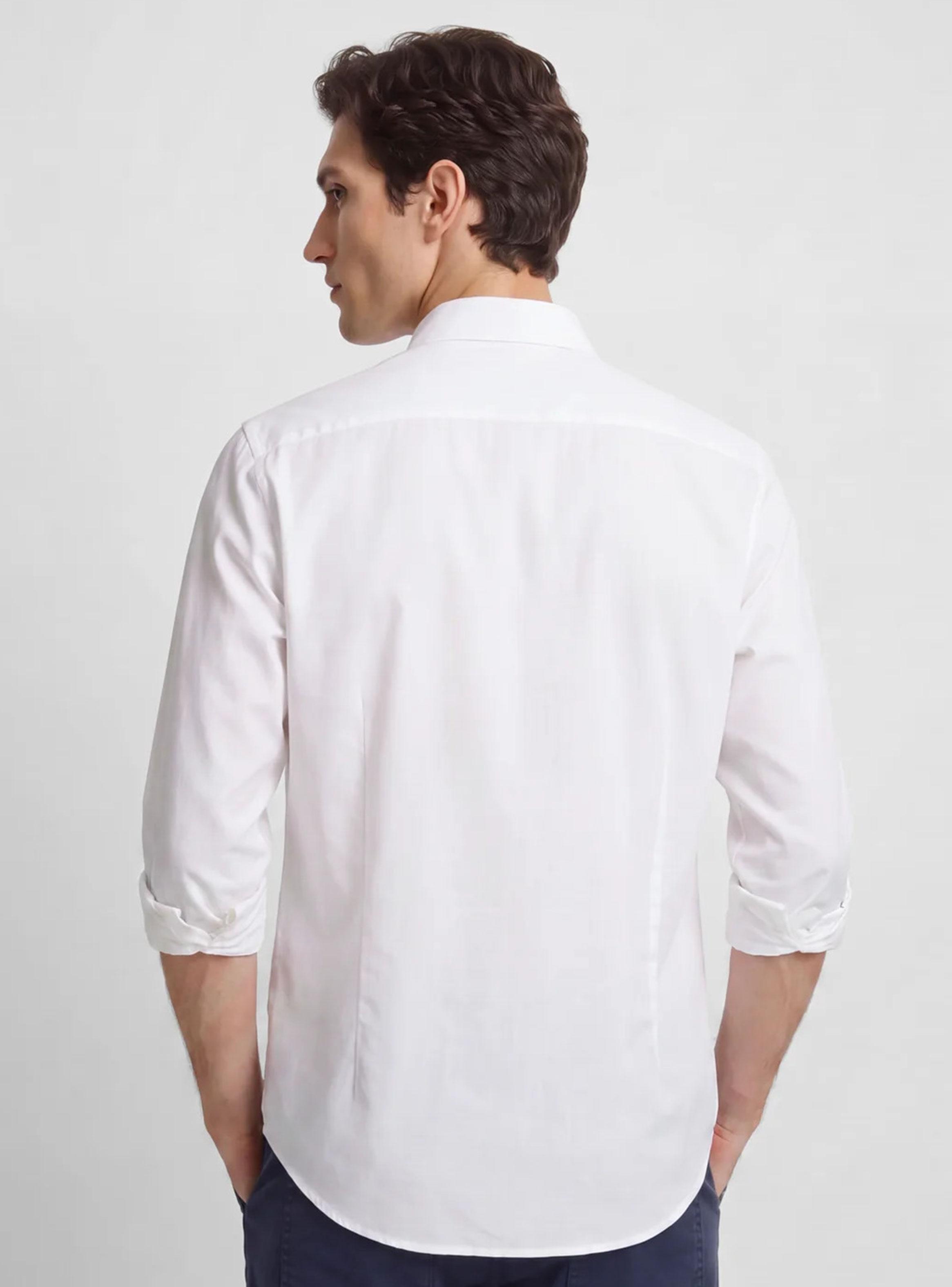Camisa Manga Larga Algodón Botones-1