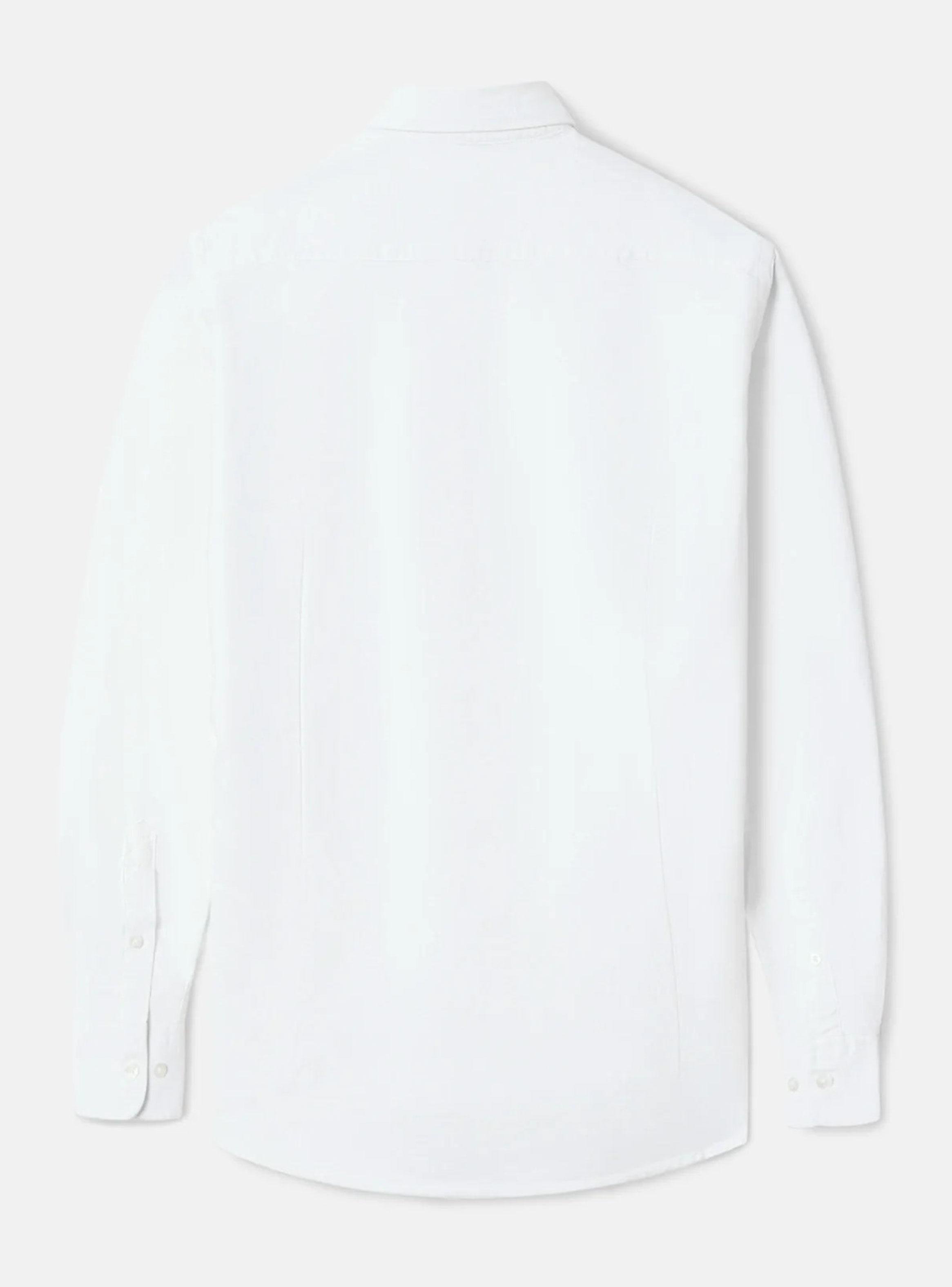Camisa Manga Larga Abotonada Algodón-5