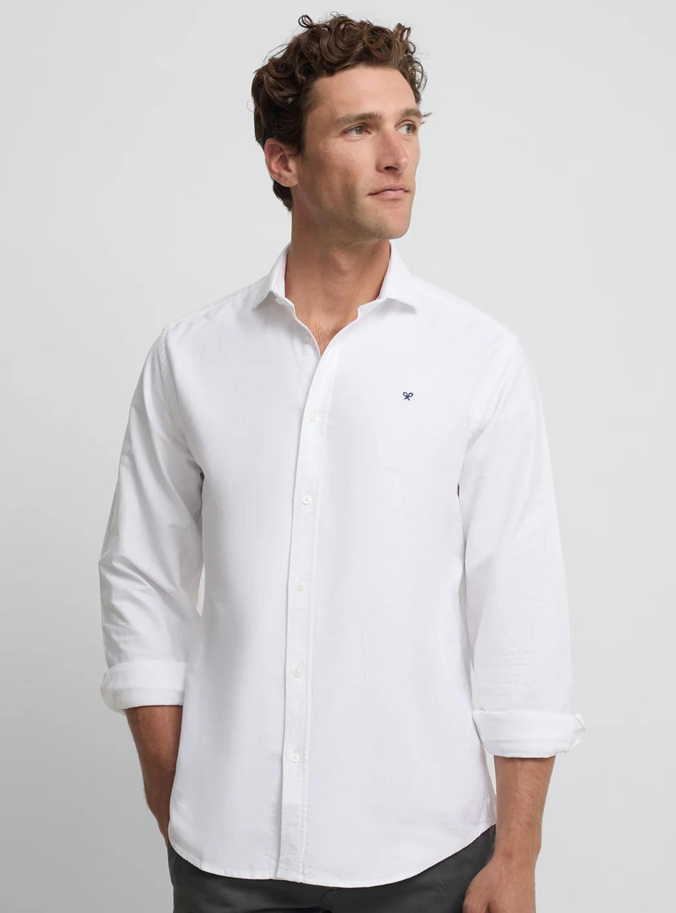 Camisa Manga Larga Botones Algodón-0