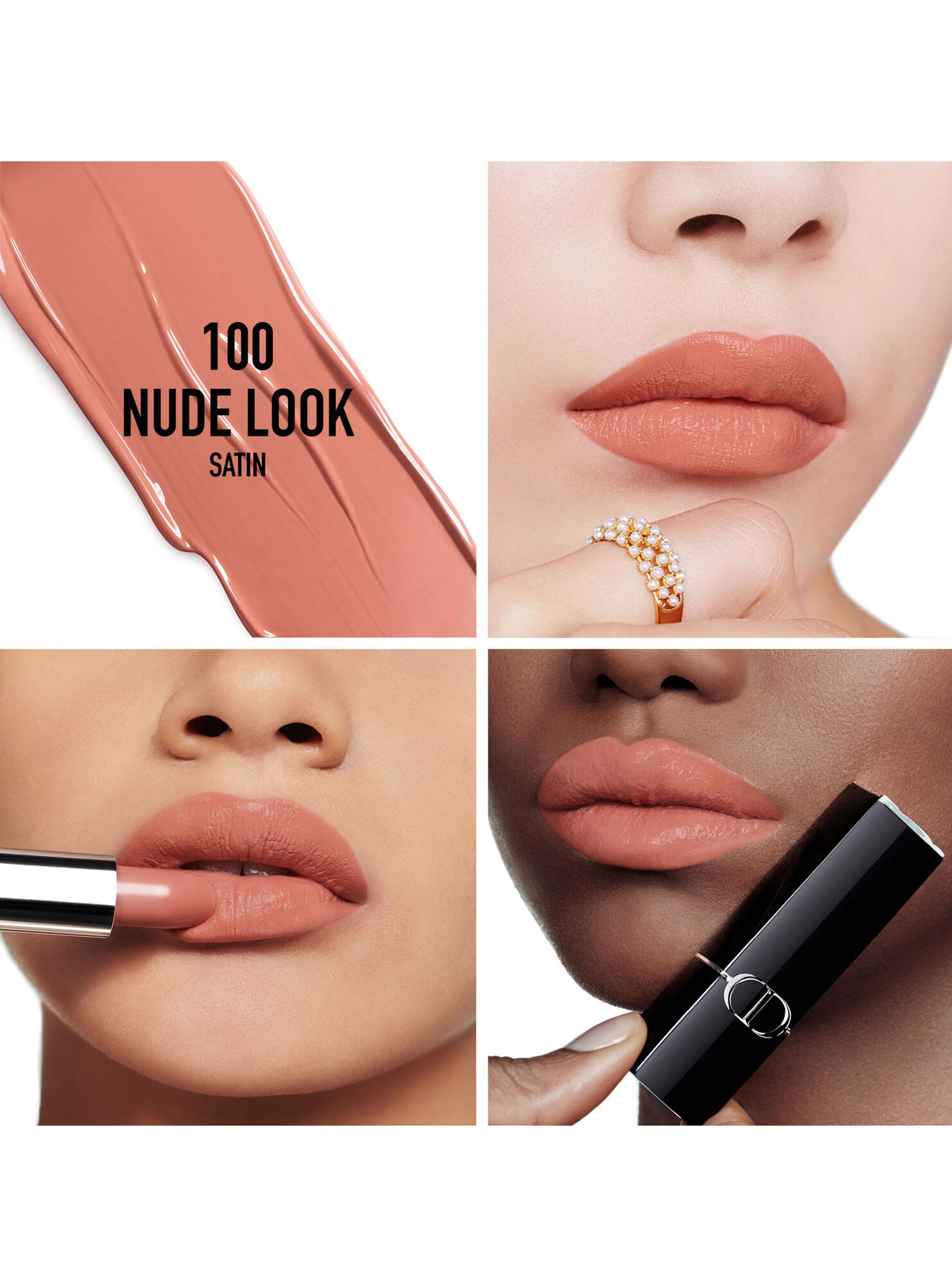 Dior Rouge Barra de Labios Tono 100 Nude Look 3.50 g-2