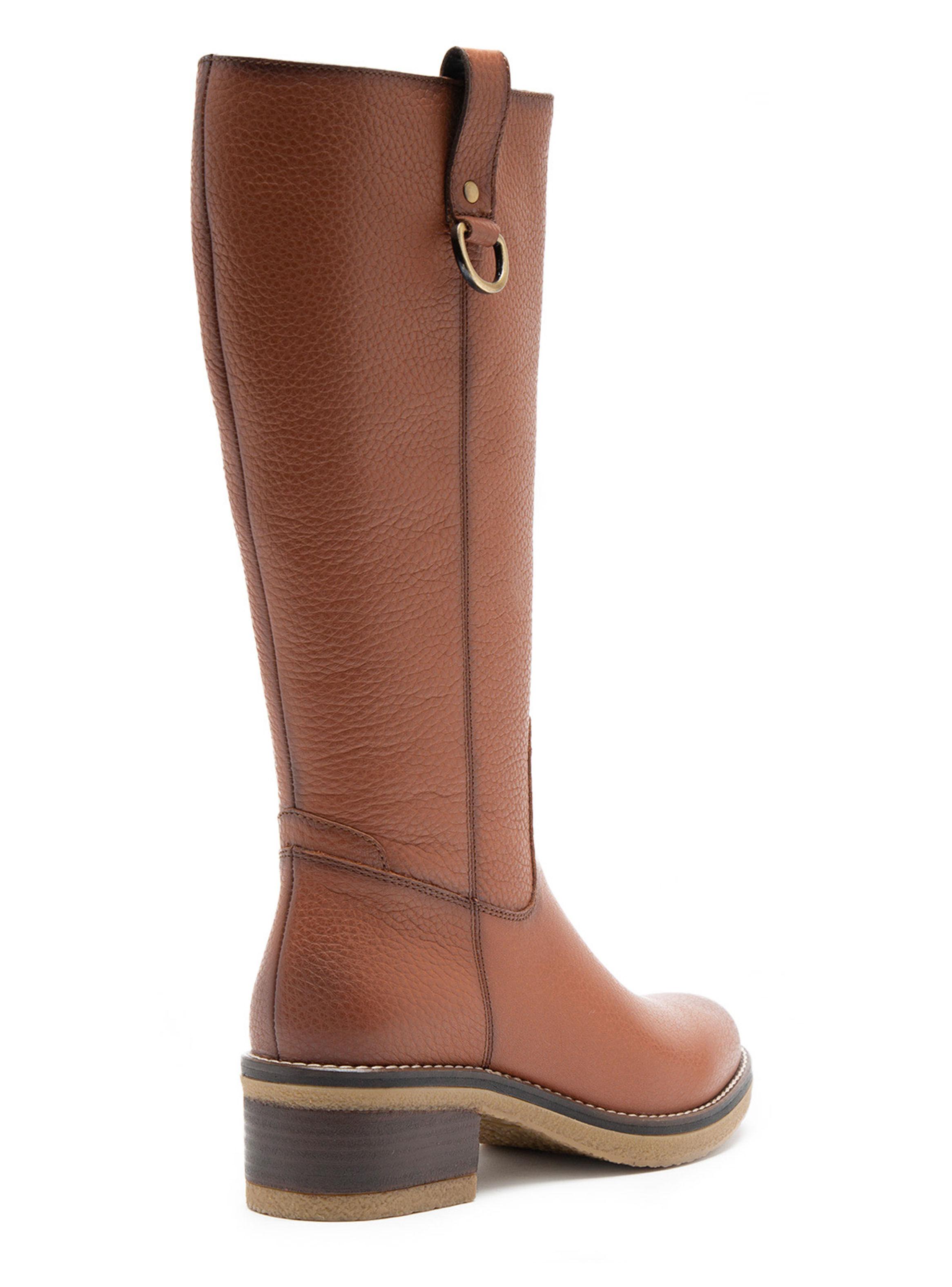 Bota Cuero Mika 659309 Mujer-3