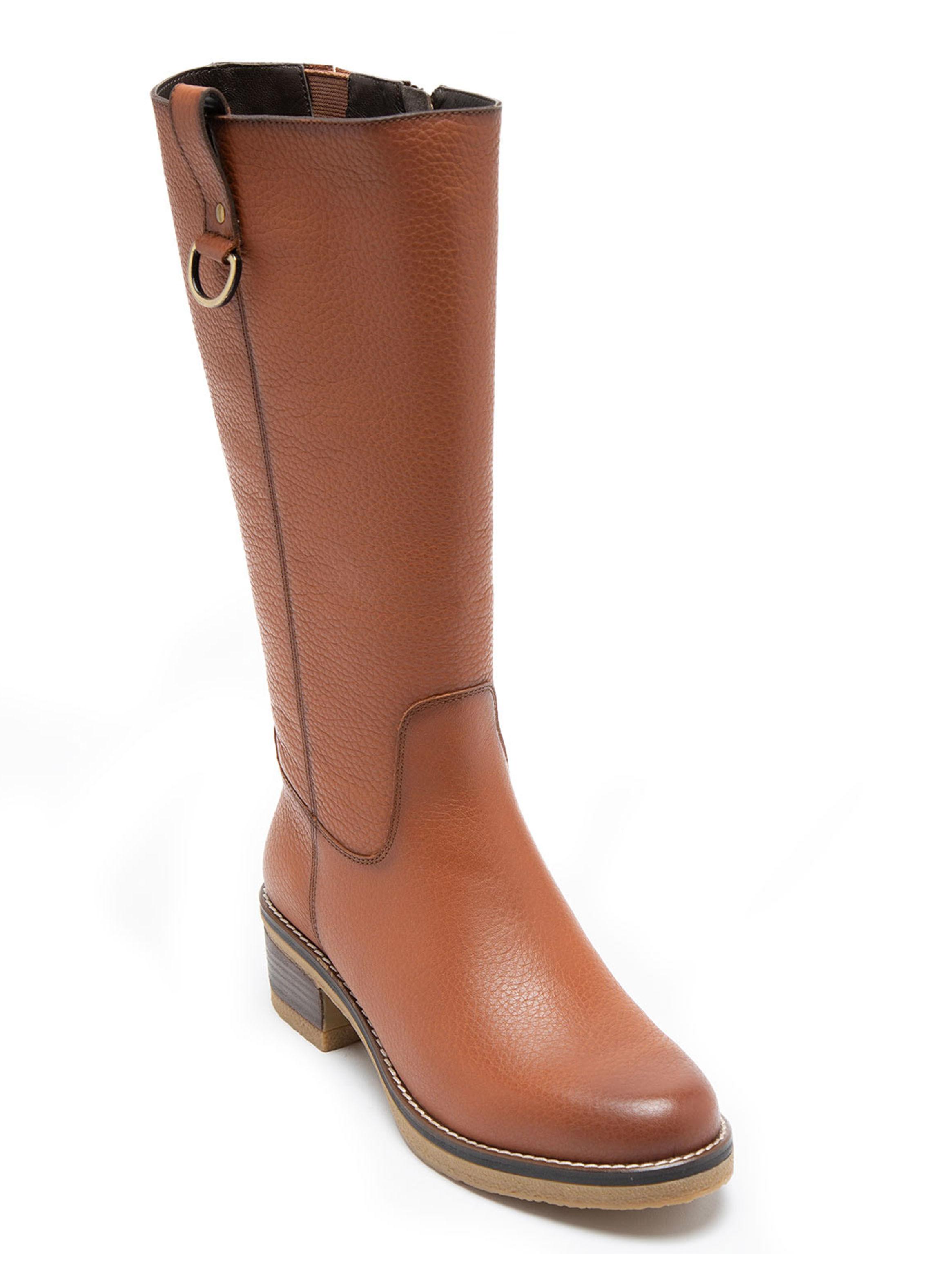 Bota Cuero Mika 659309 Mujer-2