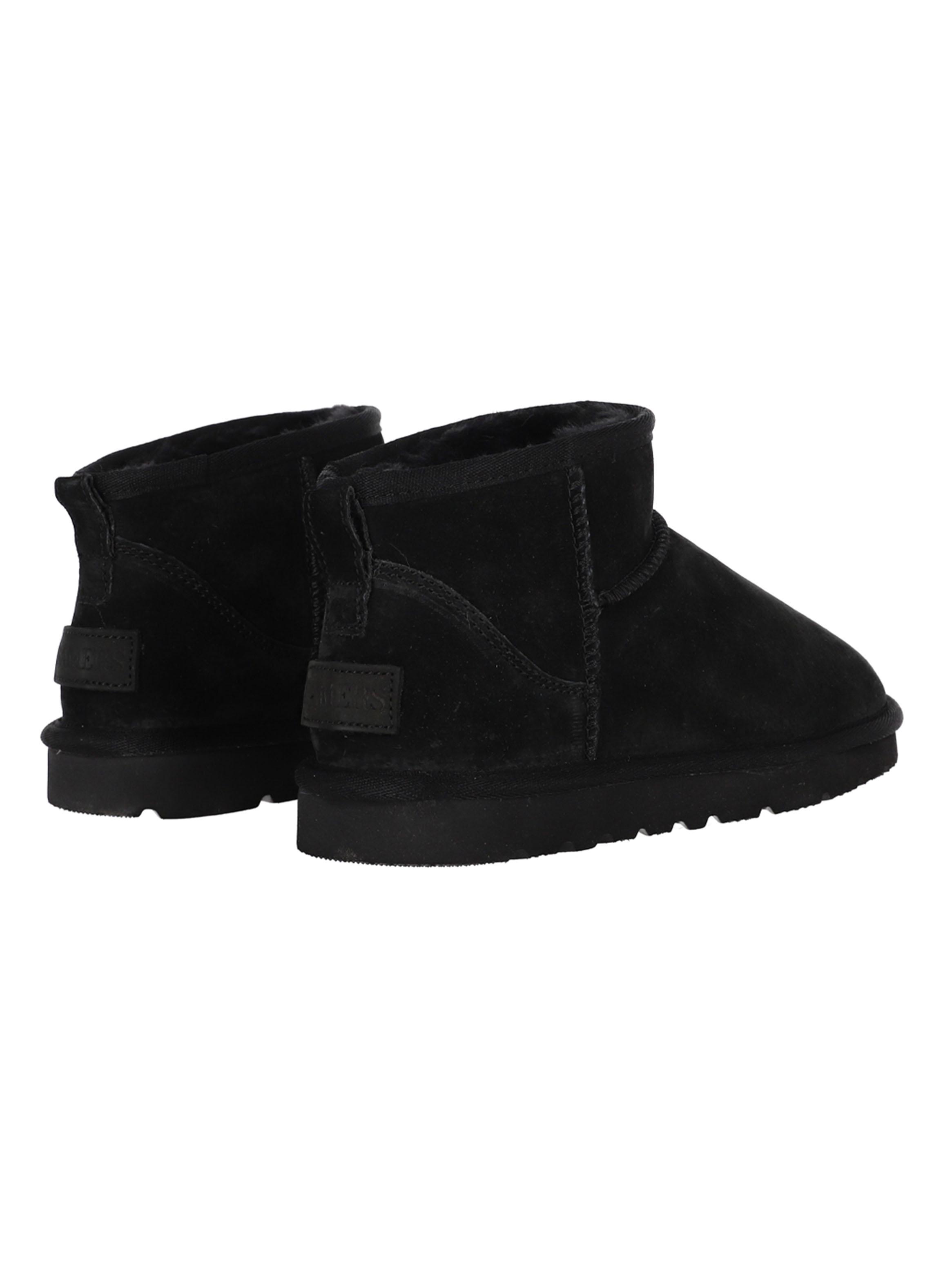 Bota Black Cuero Blast Mini Leather  Mujer-2