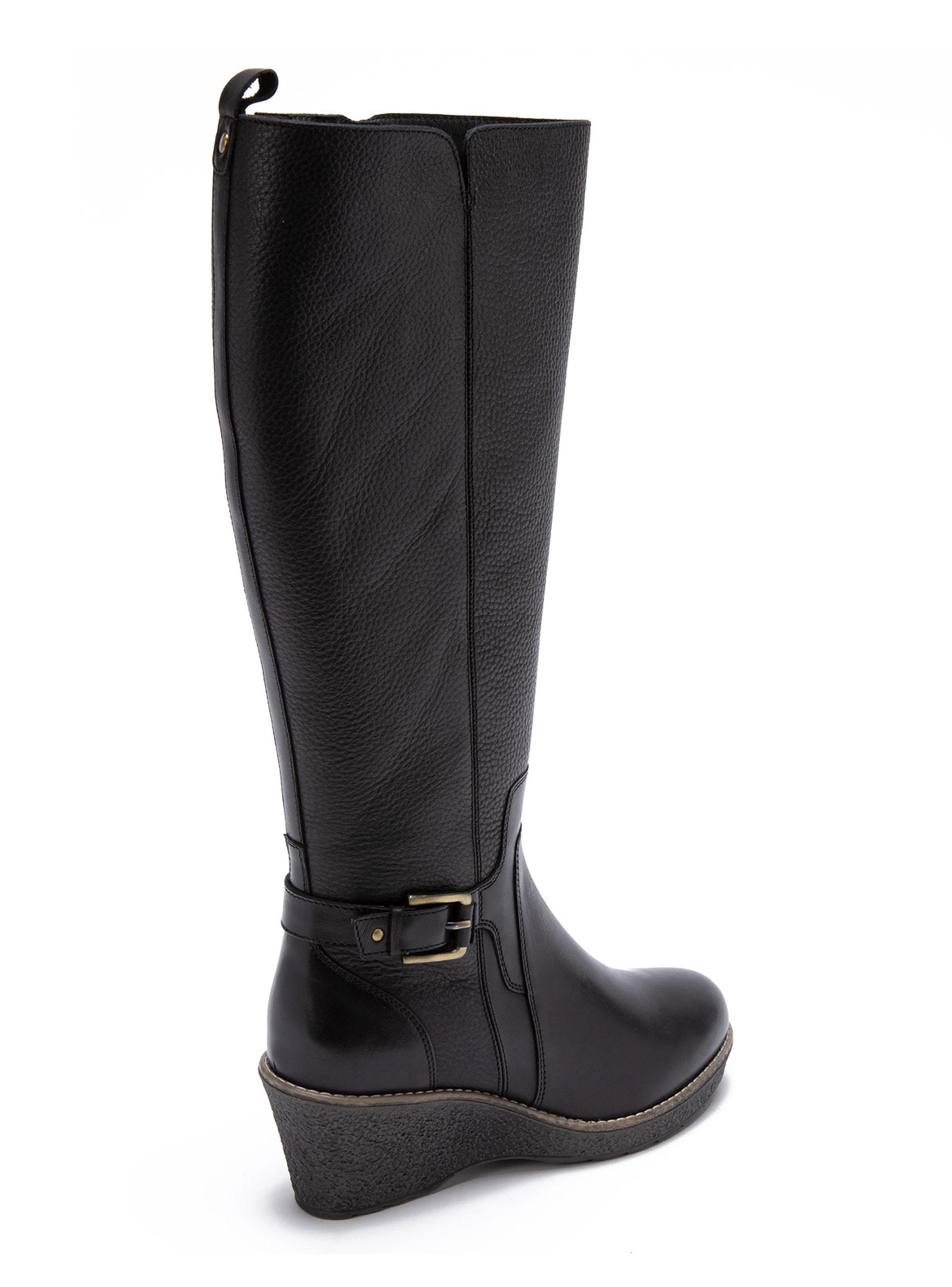 Bota Cuero Leda 659278 Mujer-3