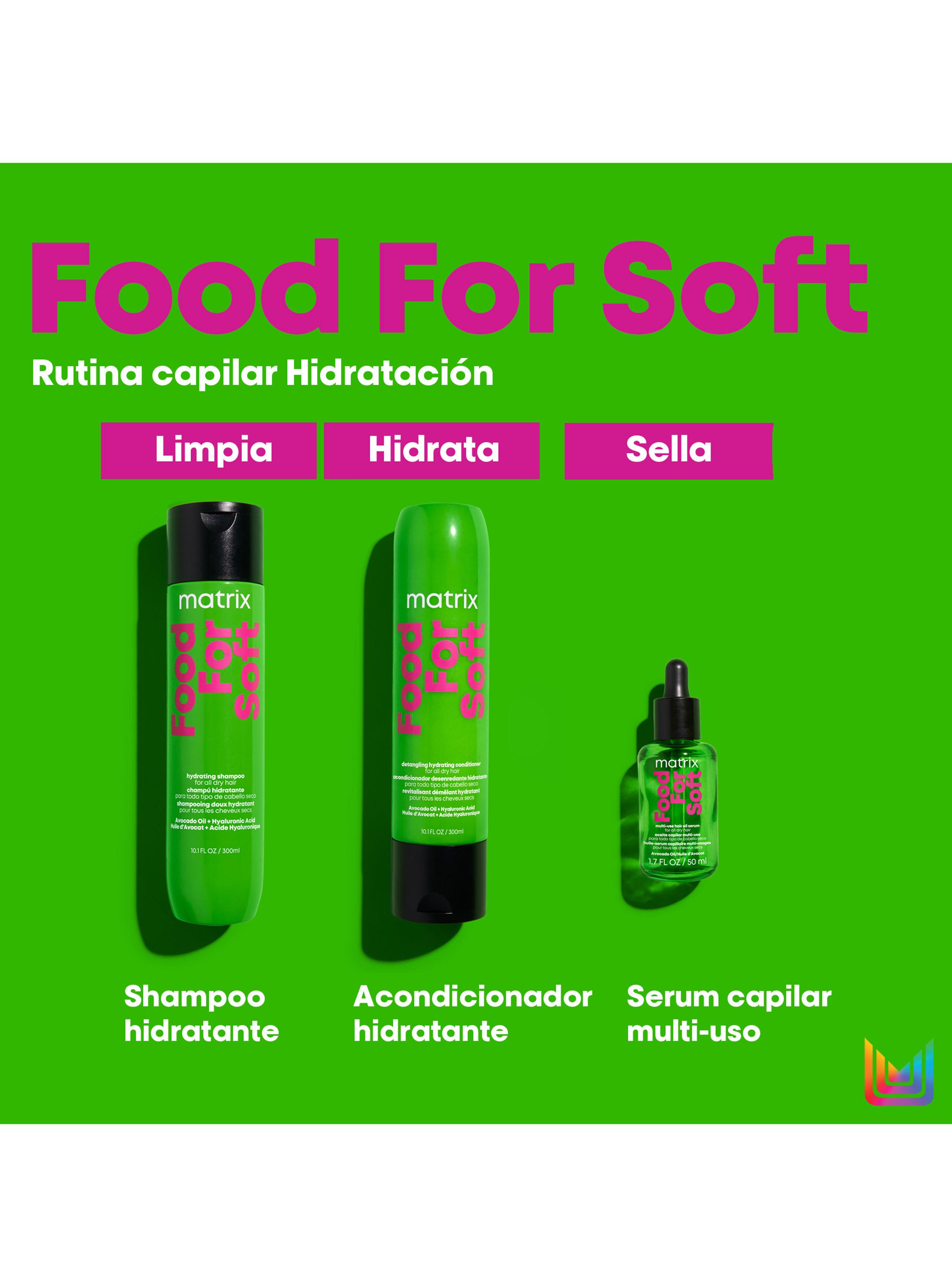 Aceite Hidratante Cabello Seco Food For Soft 50 ml Matrix-5