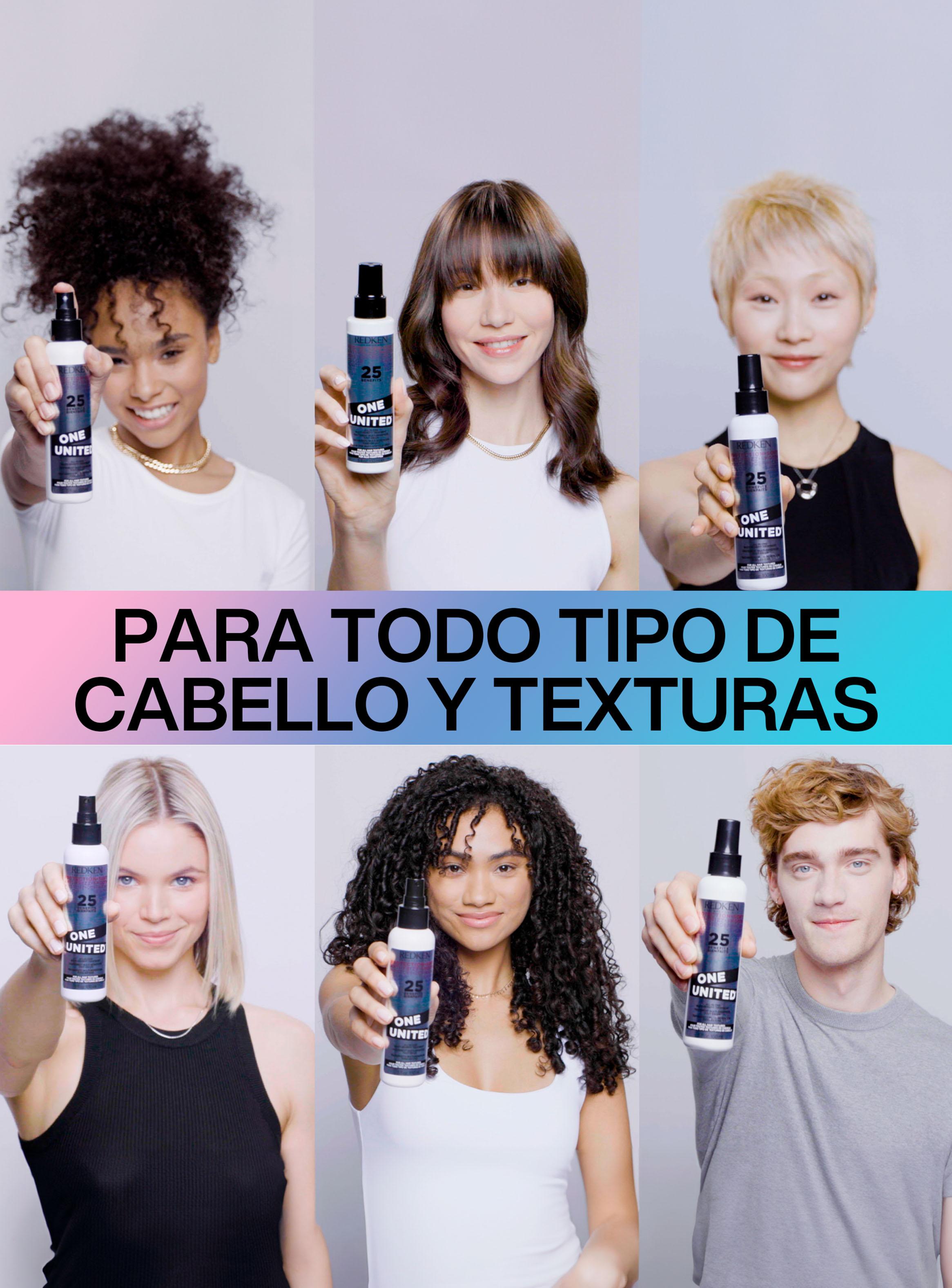 Spray 25 Beneficios Termoprotector Todo Tipo de Cabello One United 30ml Redken-4