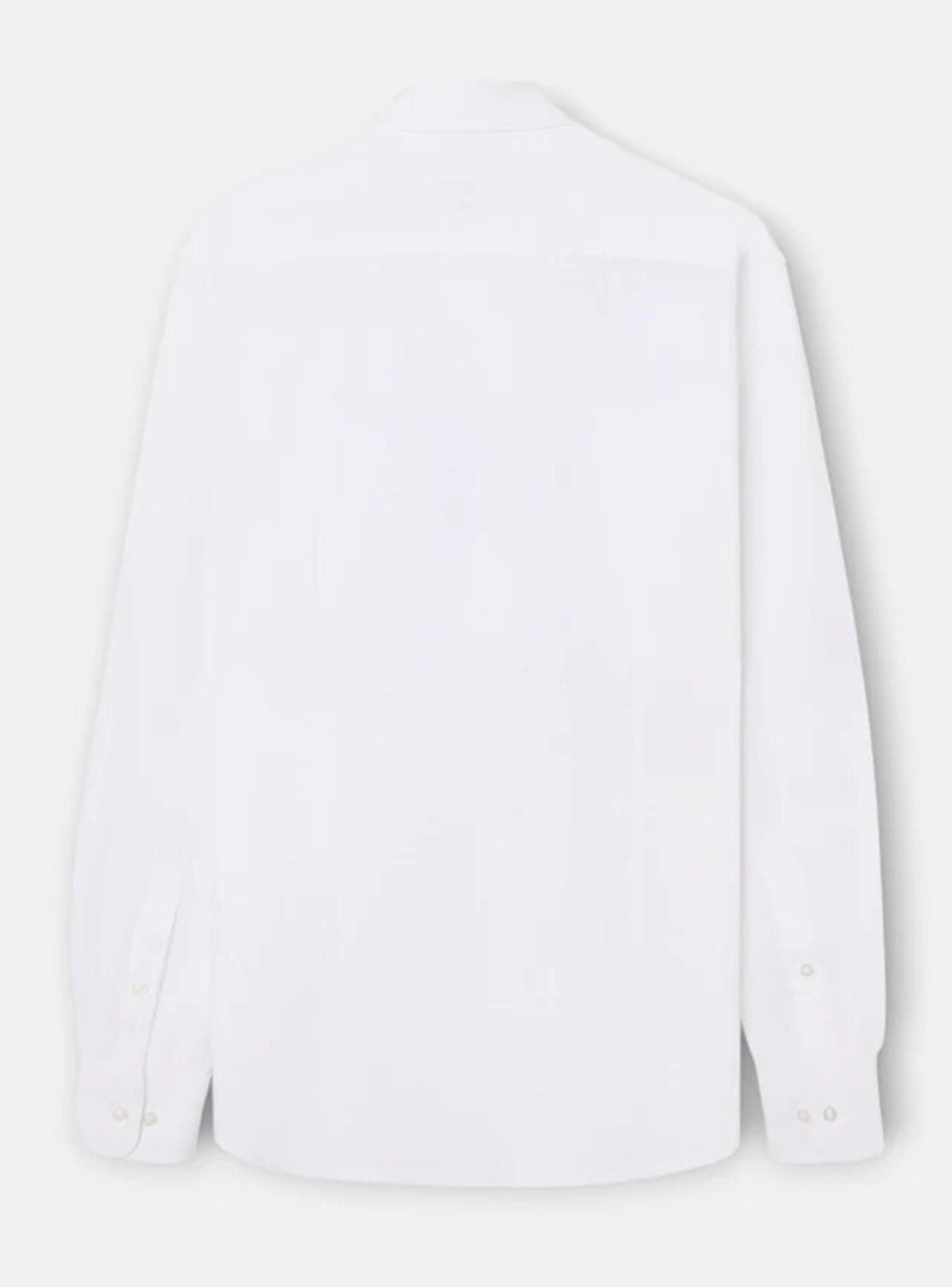 Camisa Lisa Lino Manga Larga-4