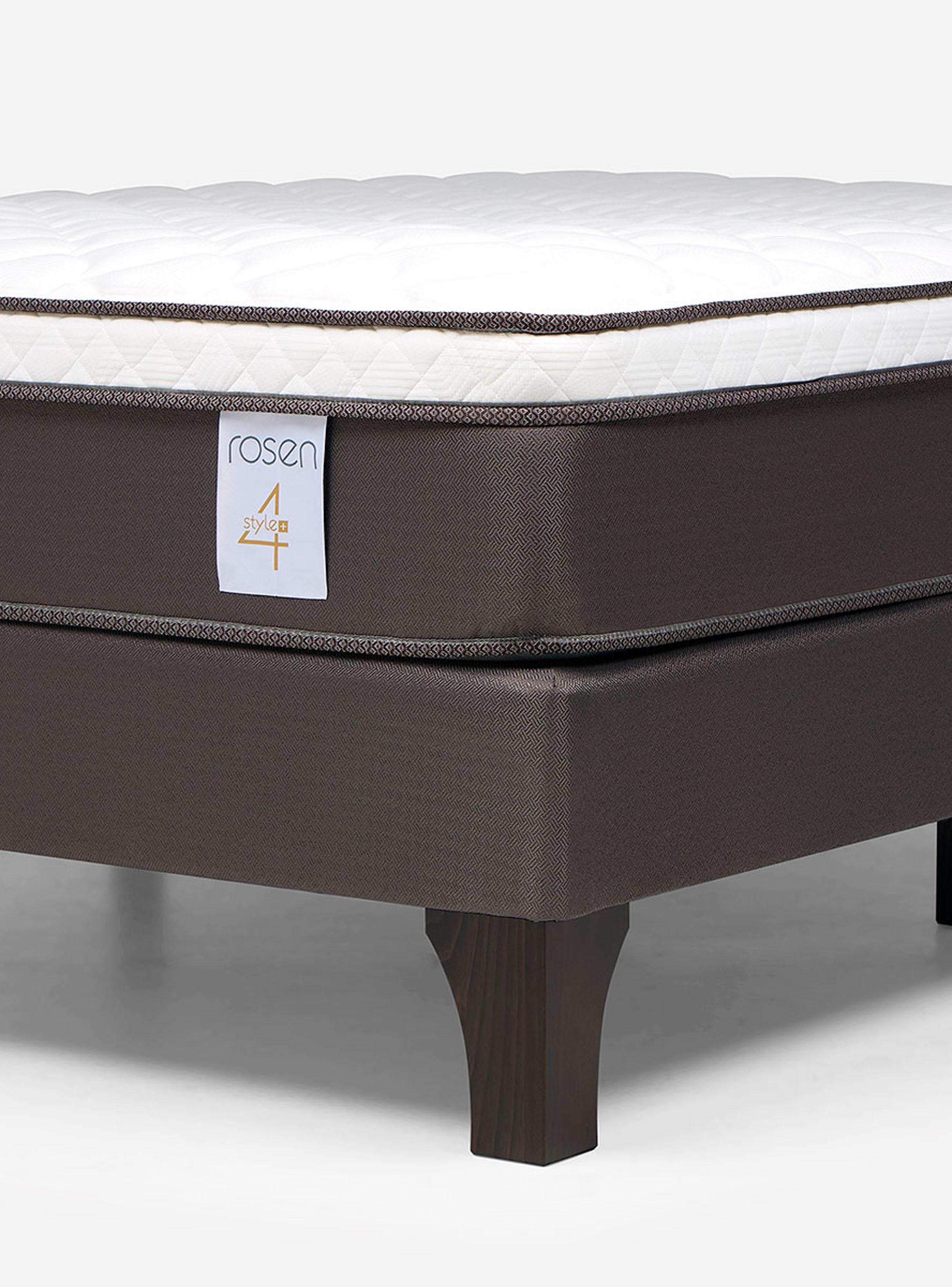 Cama Europea New style 4 Plus 2 Plazas + Respaldo Ferrara-3