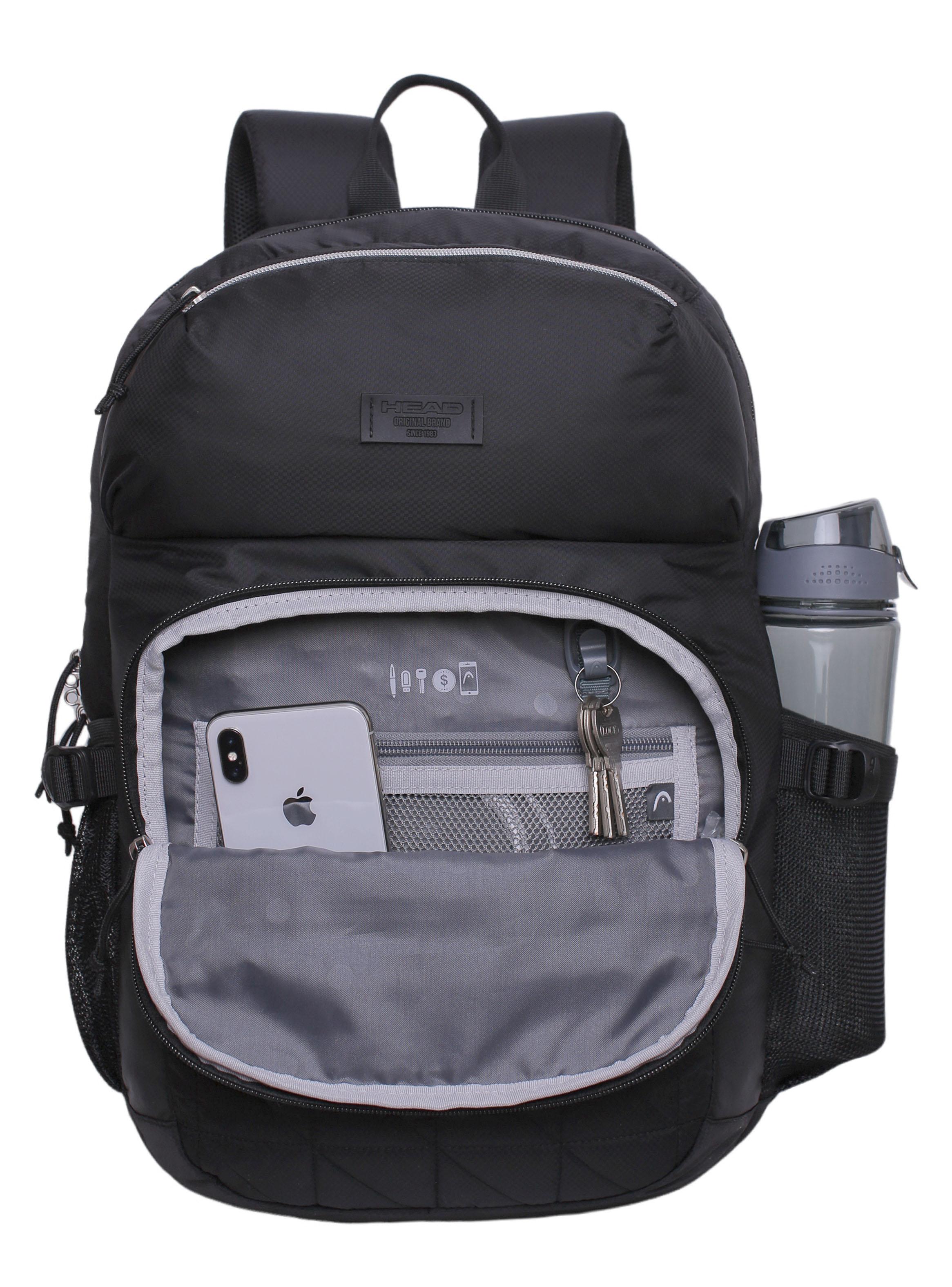 Mochila Notebook 26 Litros Eternity Negro Silver-3