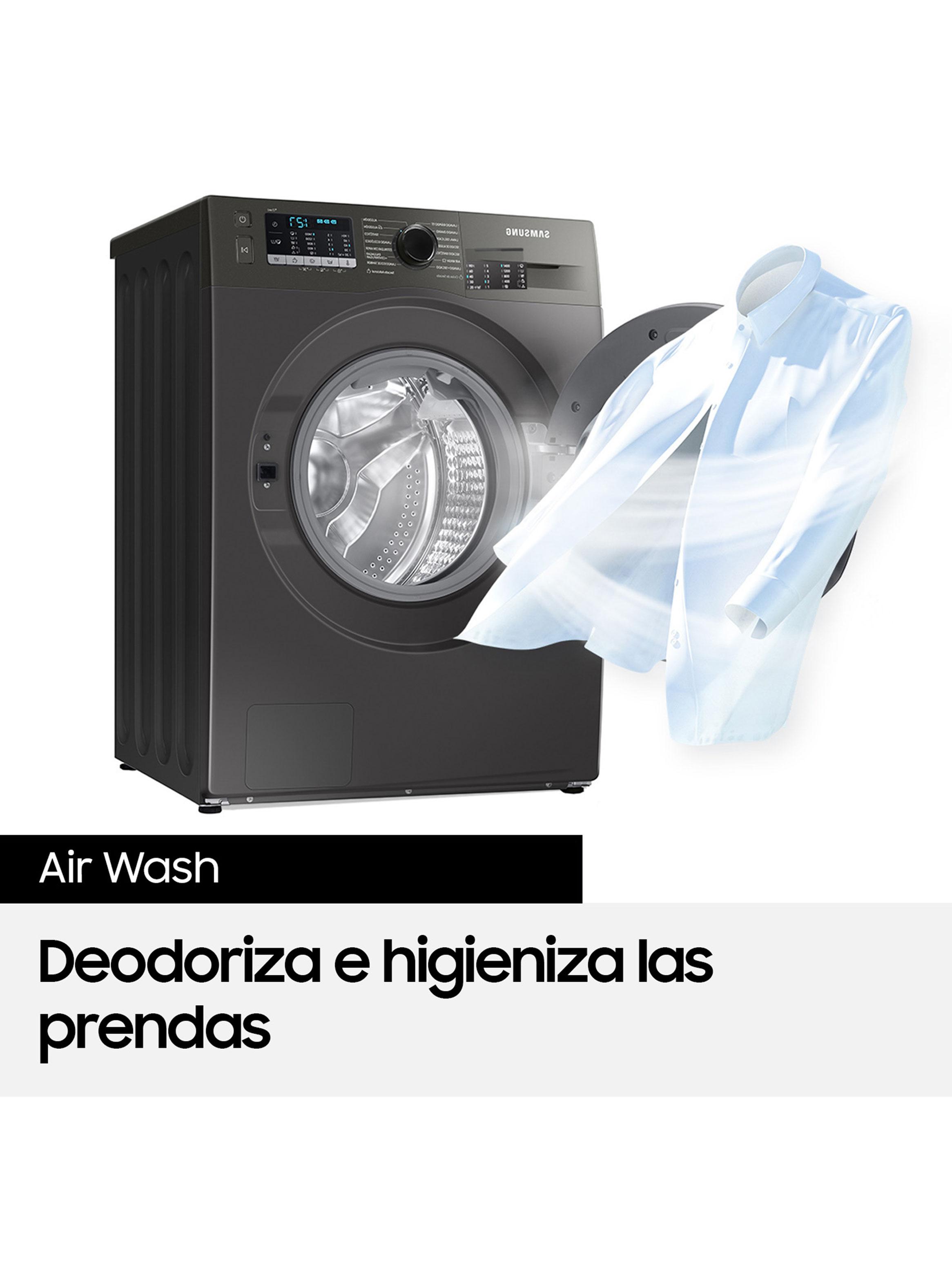 Lavadora-Secadora Bespoke 14/9 Kg con Inteligencia Artificial en EcoBubble WD14BB904DGBZS-6