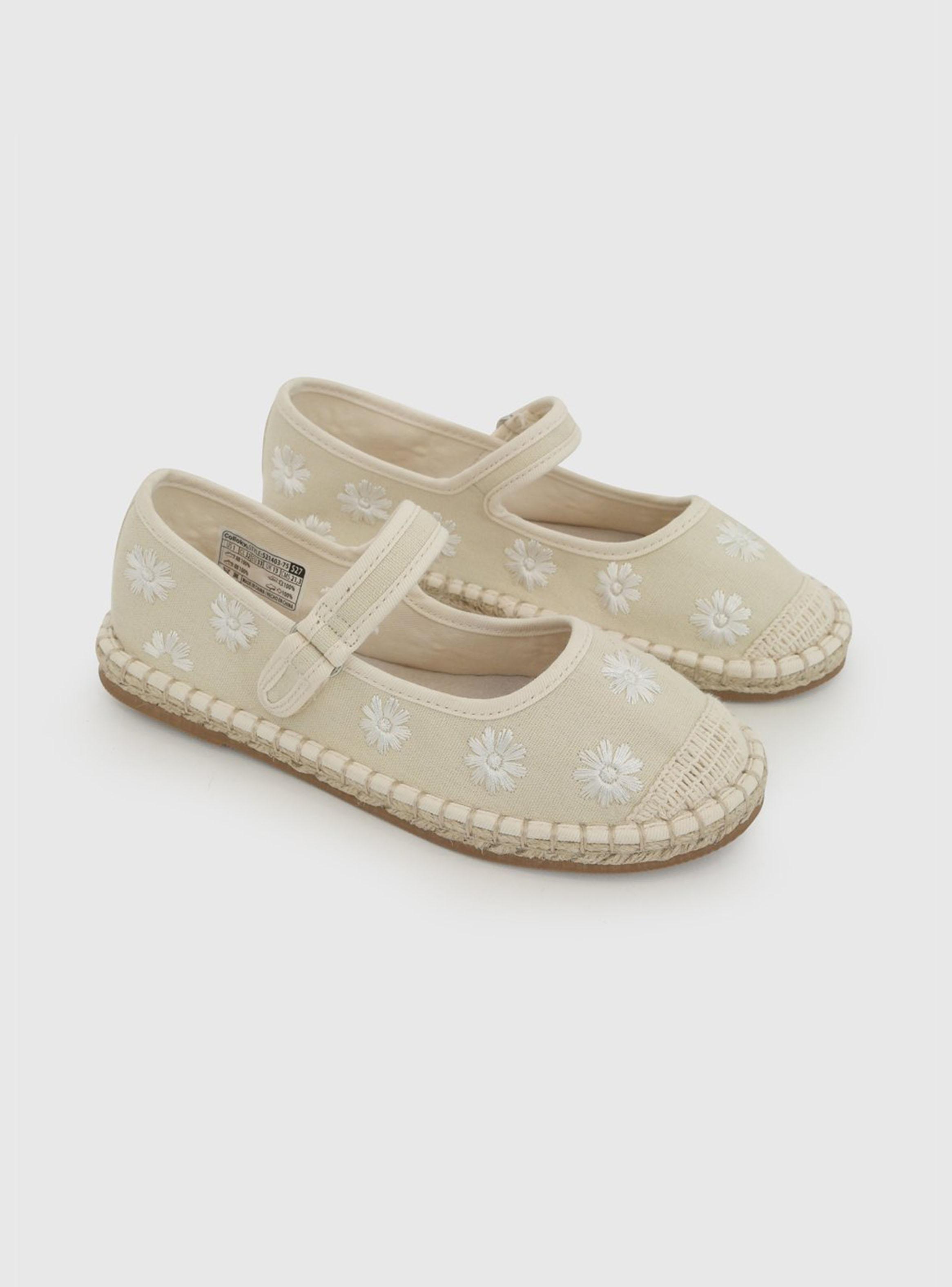 Ballerina Flores Velcro Niña Colloky | Paris.cl