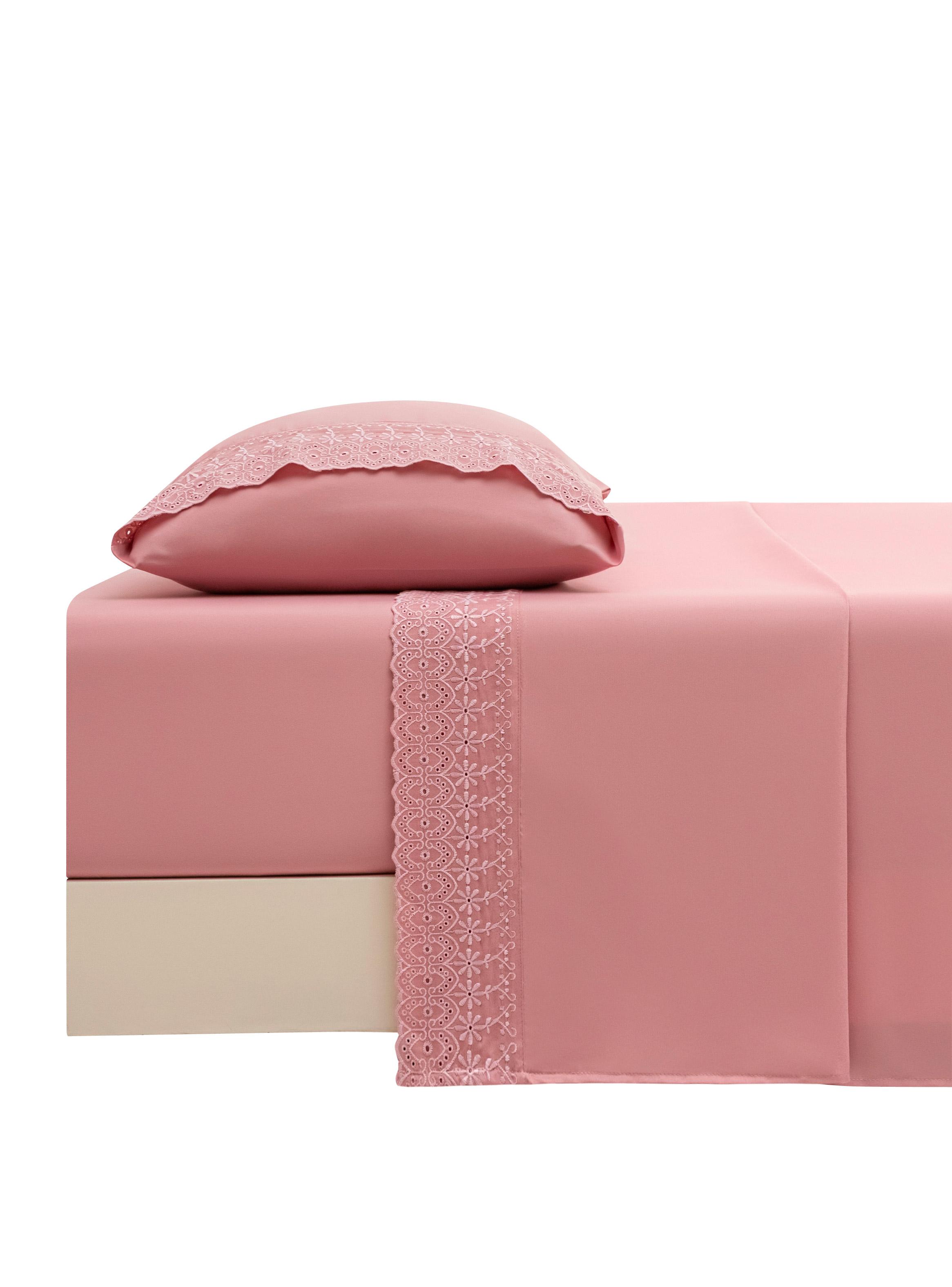 Juego de Sábanas 1 Plaza Microfibra Blonda-0