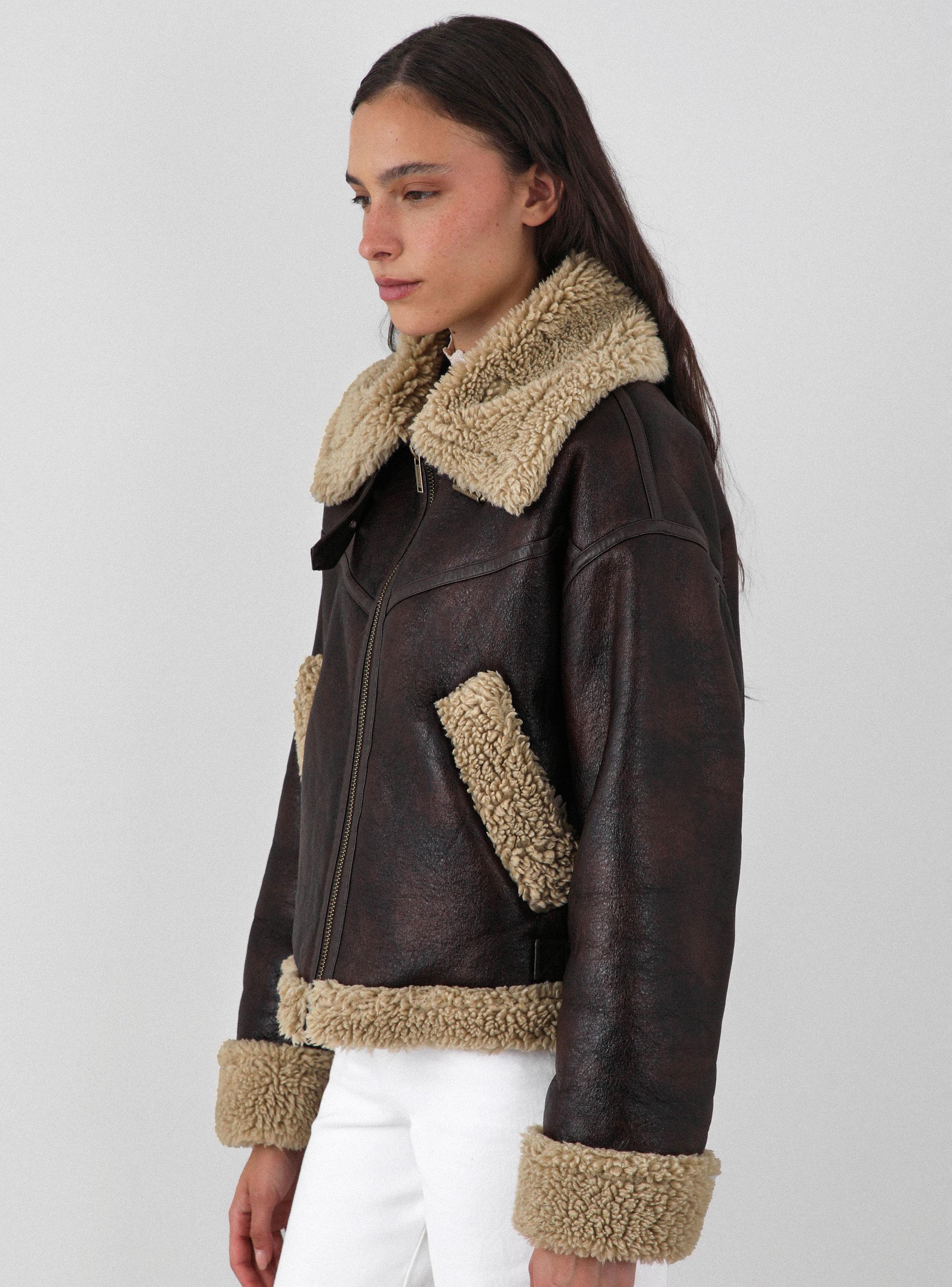 Chaqueta Aviadora Bonded-4