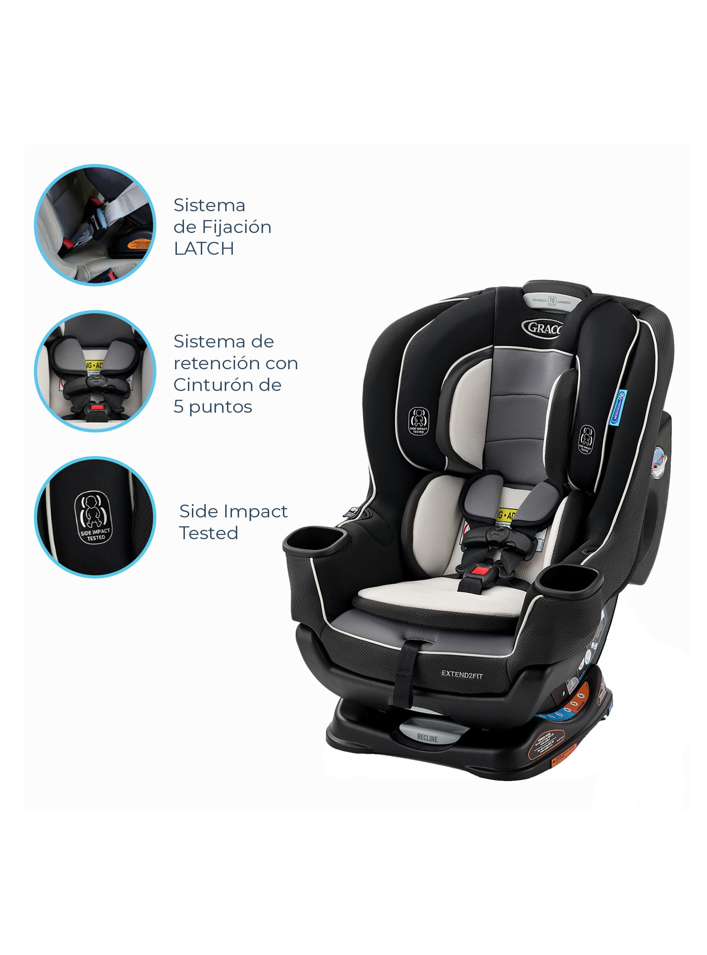 Silla de Auto Convertible Exend2Fit Gotham Graco-2