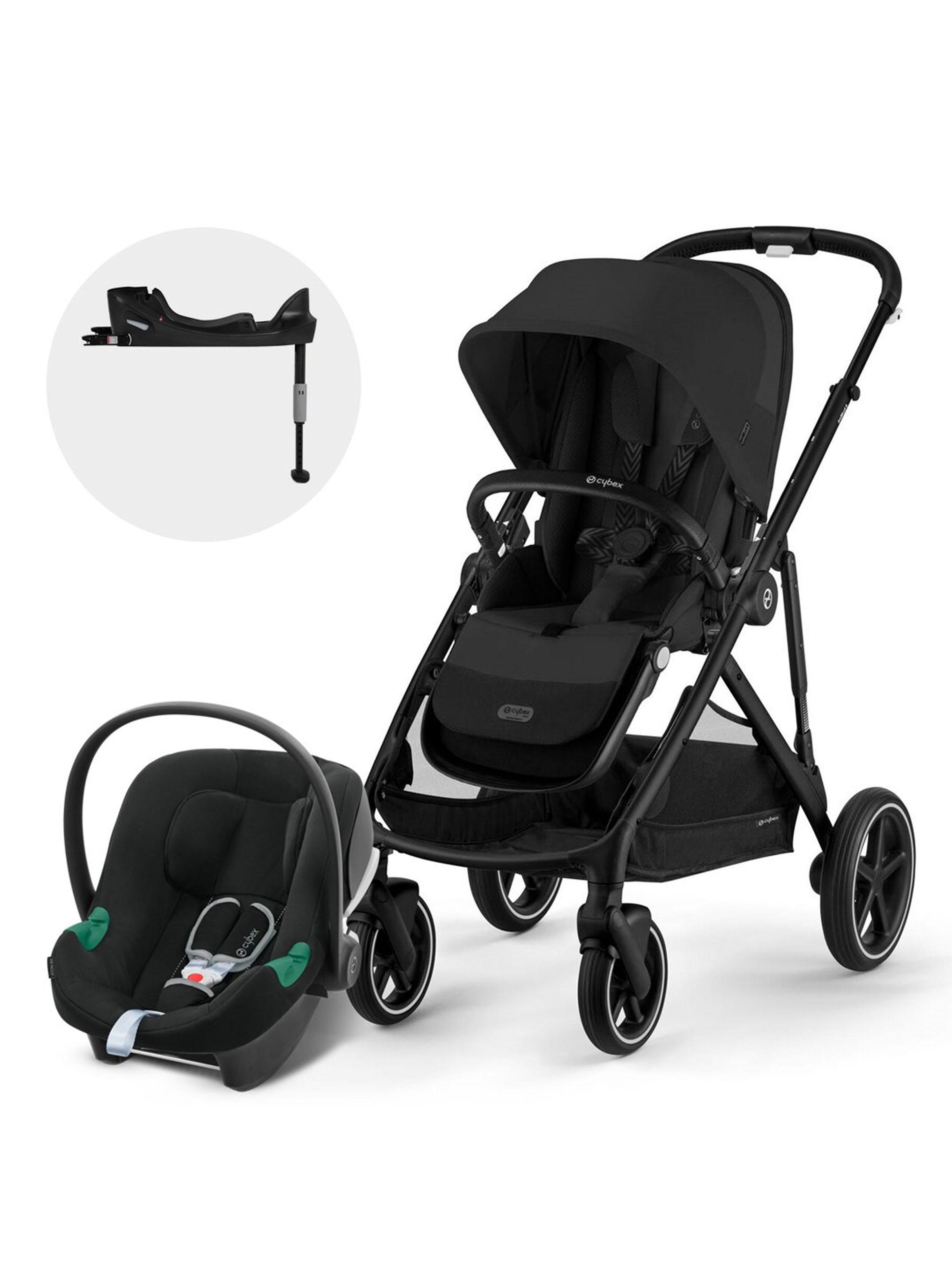 Coche Travel System Gazelle Blk MB + Aton B2-0